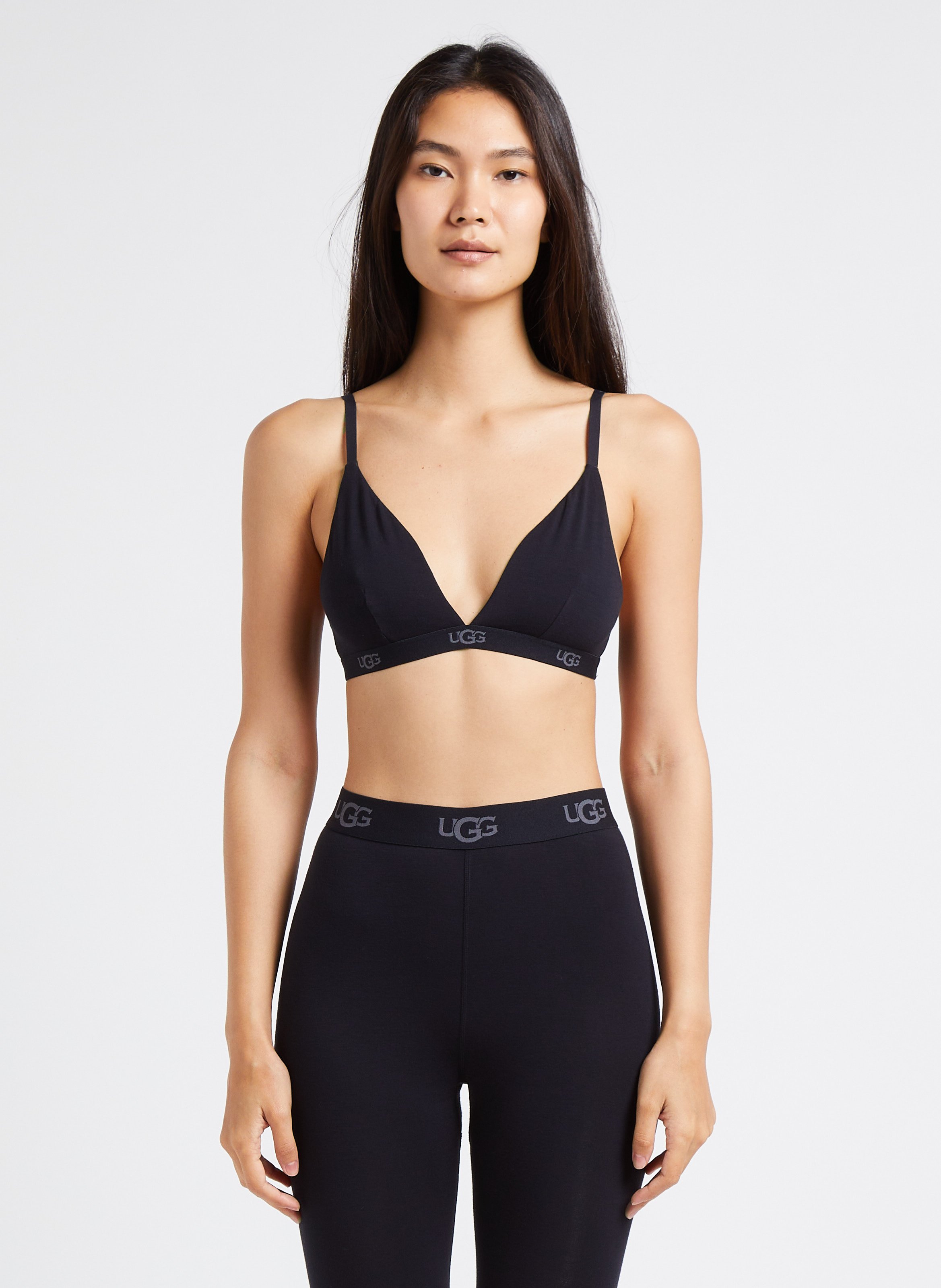 Triangle Crop Top Black Ugg Women Place des Tendances