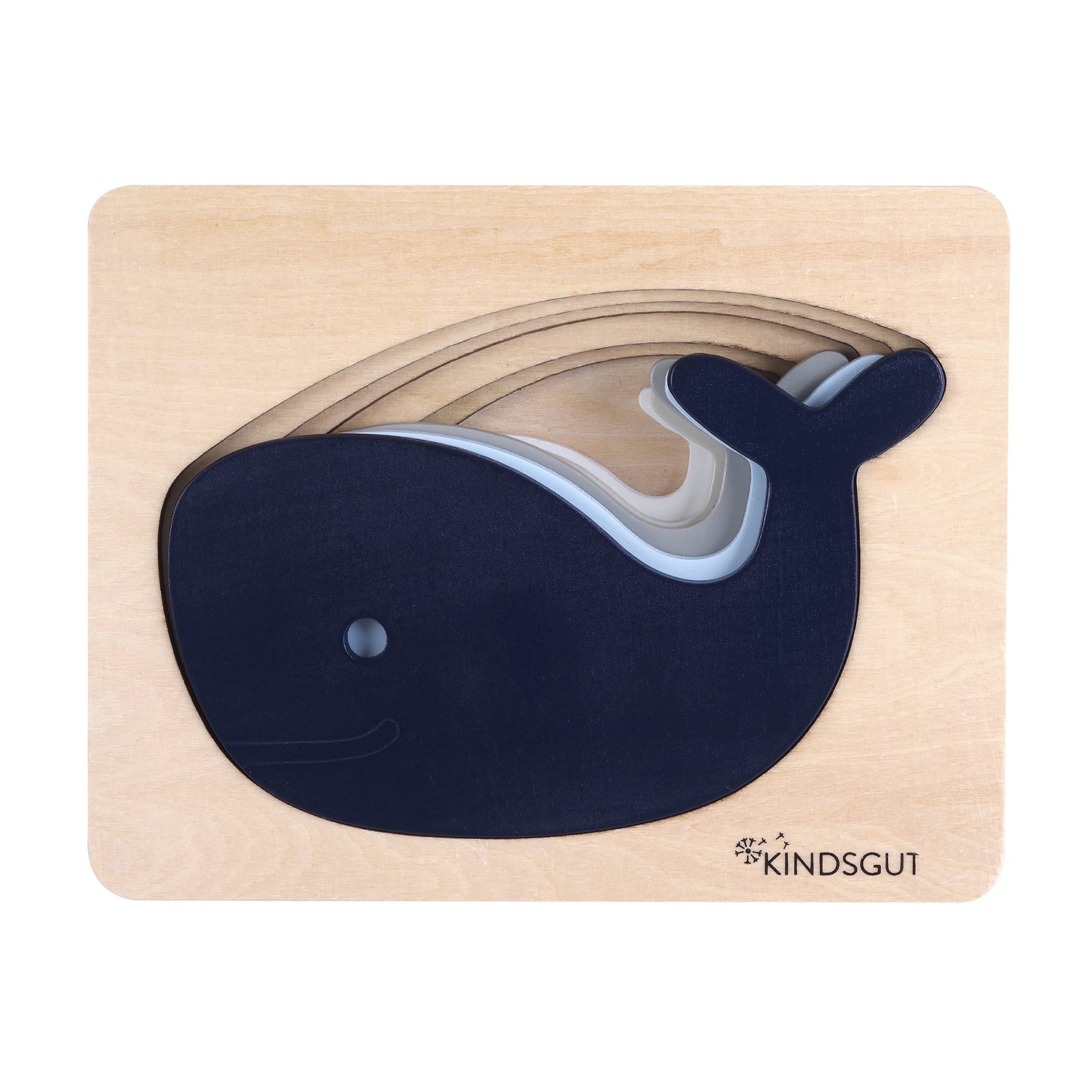 Wooden rabbit puzzle KINDSGUT