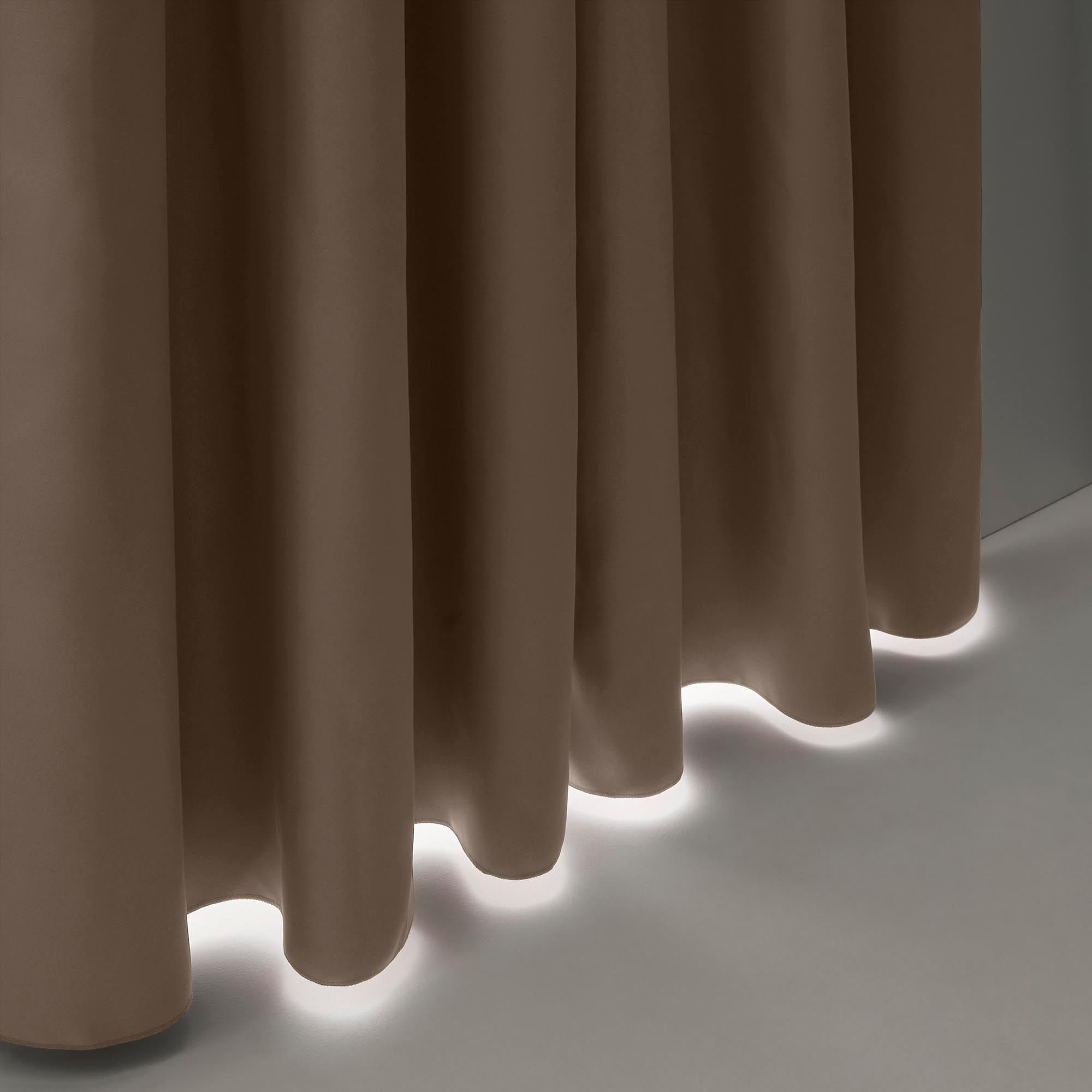 NIGHT - Blackout curtain with eyelets MADURA Beige