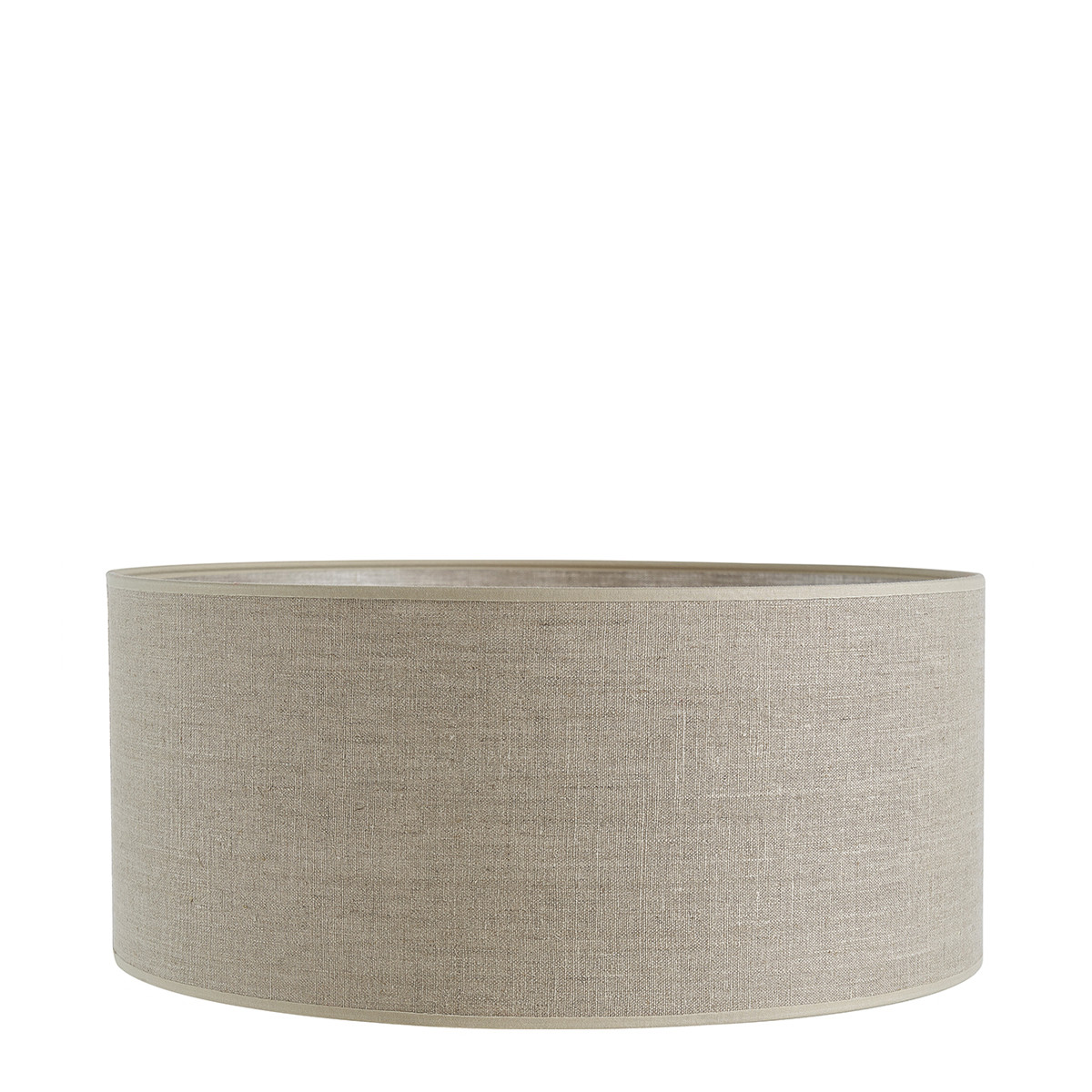 Linen lampshade BLANC D'IVOIRE Brown
