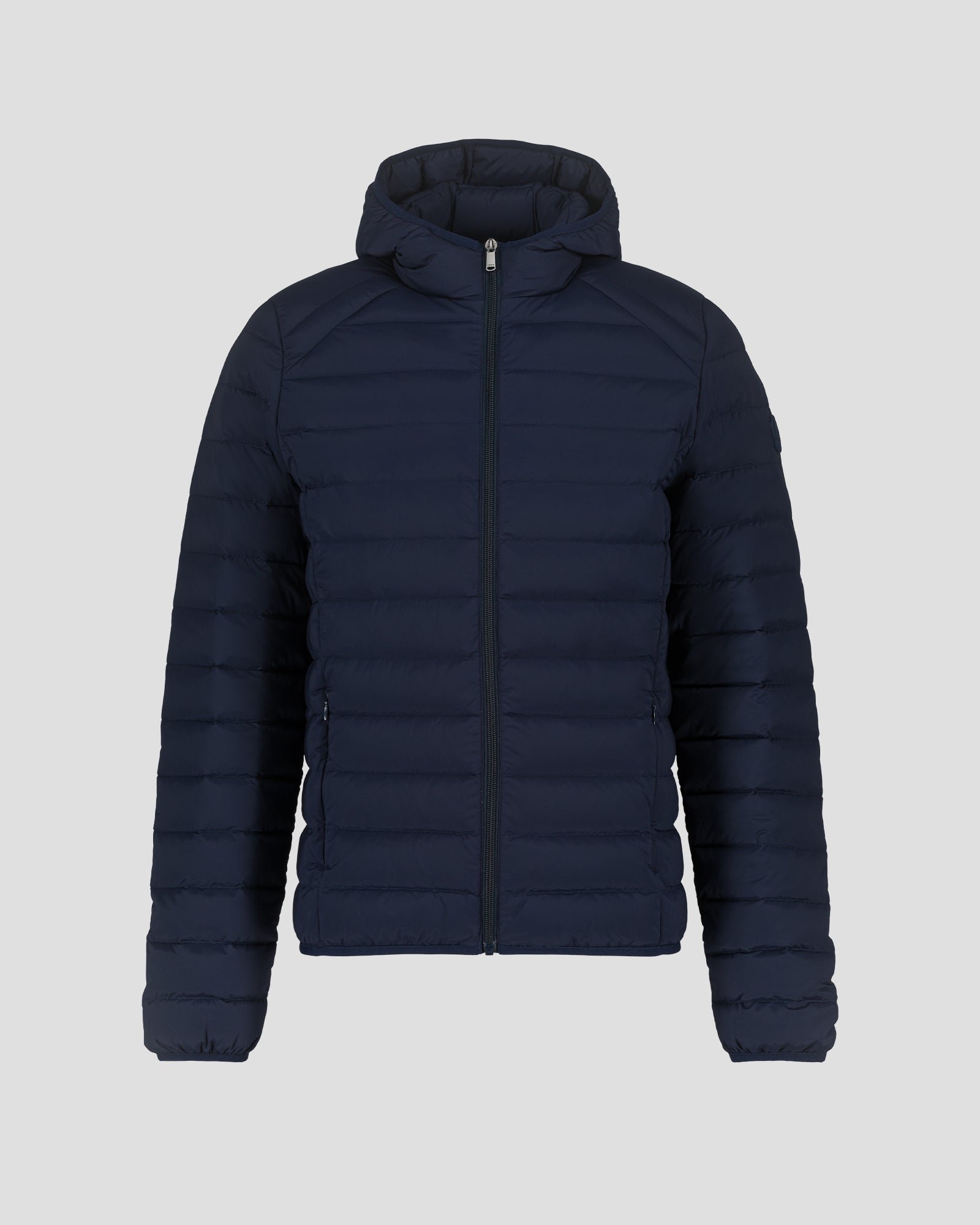 Frantz Stretch Lightweight Hooded Puffer Coat JOTT Blue