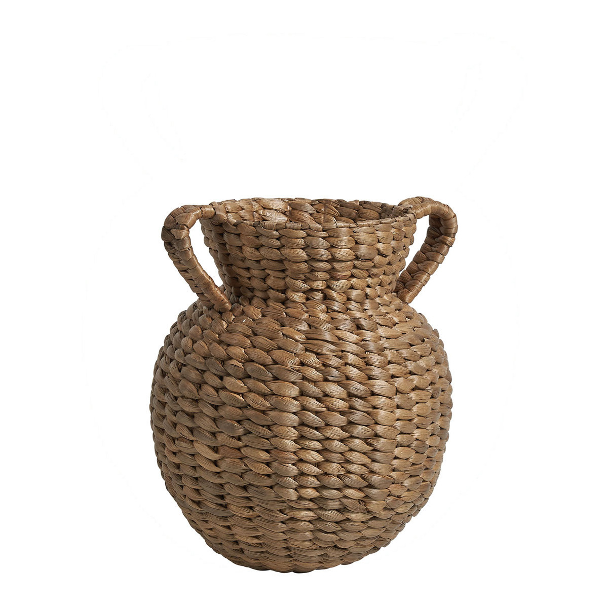 Decorative amphora vase with wicker oasis BLANC D'IVOIRE No Color