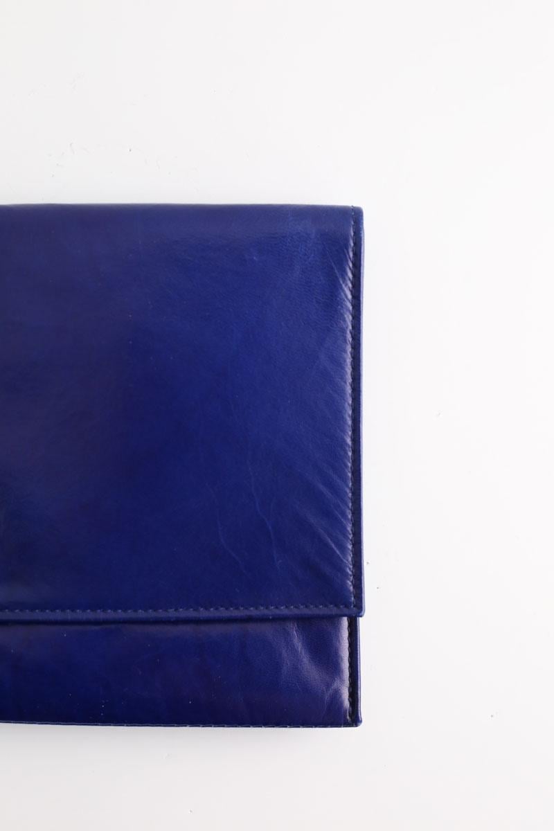 Leather bag CAREL PARIS - Seconde Main Blue