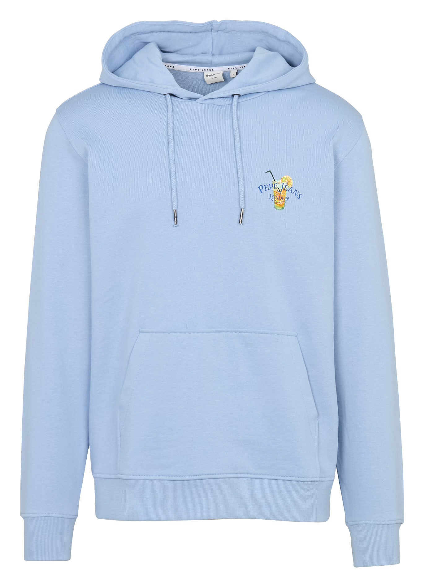 Camiliday round-neck sleeveless cotton top PEPE JEANS Blue