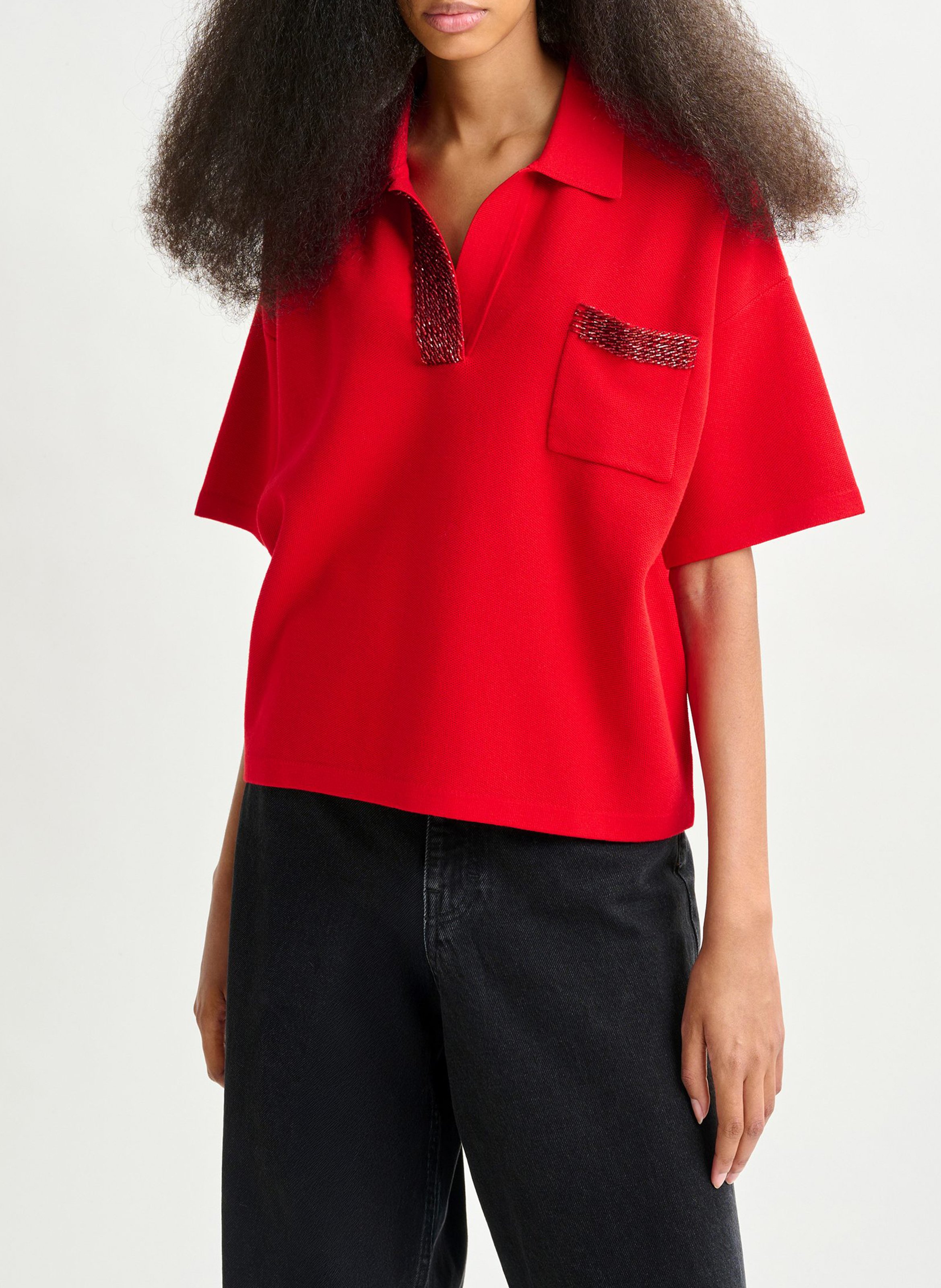 Haut col polo en maille ESSENTIEL ANTWERP