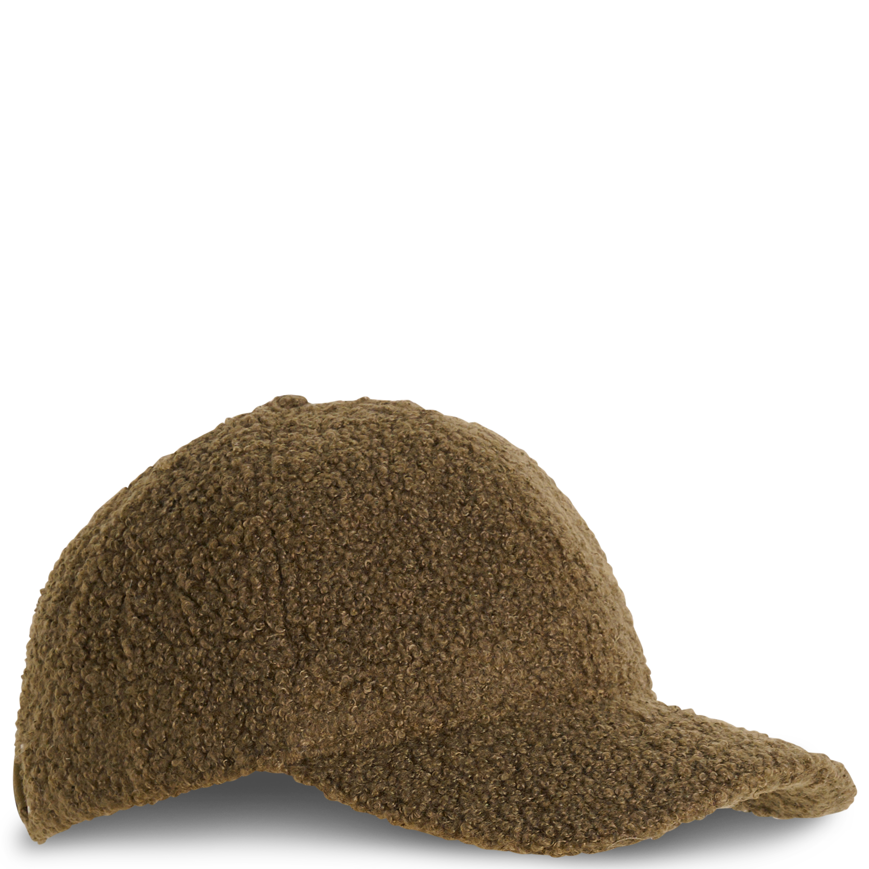Curly wool cap MAISON 123 Khaki