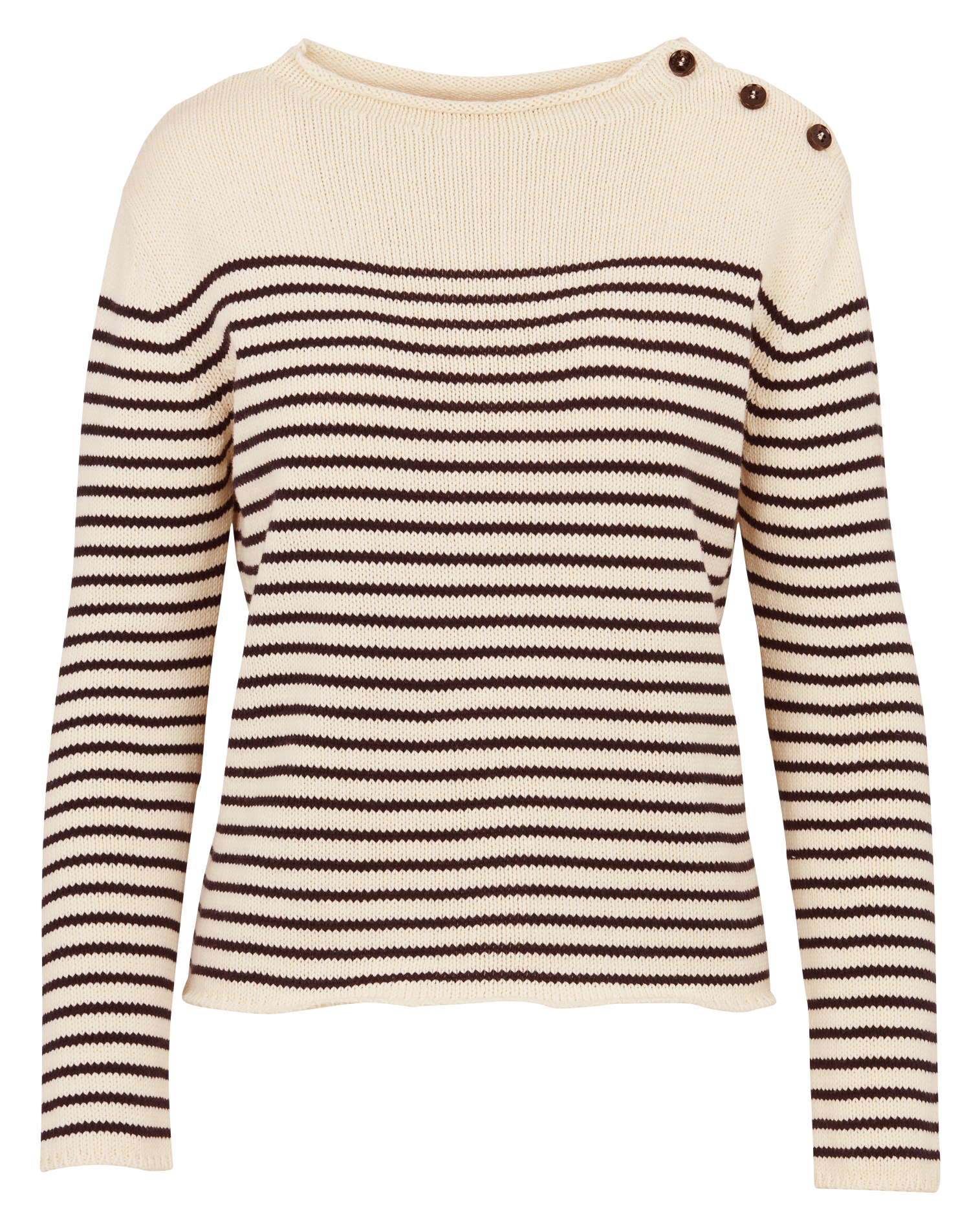 Pull droit col rond en coton mélangé MAX MARA WEEK END Bleu