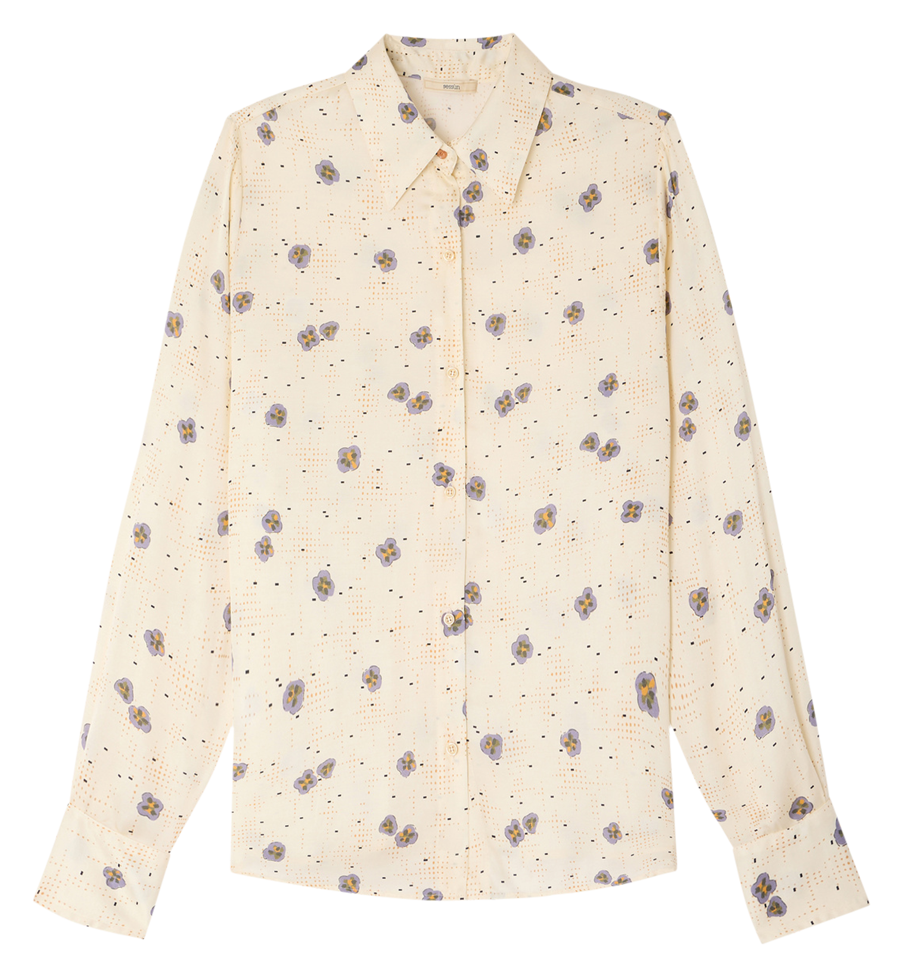 Chemise col classique imprimée SESSUN Multicolore