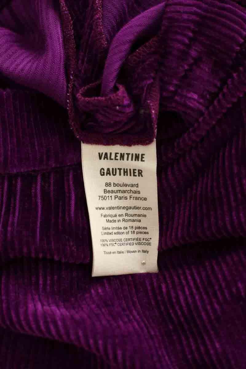 Skirt VALENTINE GAUTHIER- SECONDE MAIN Purple