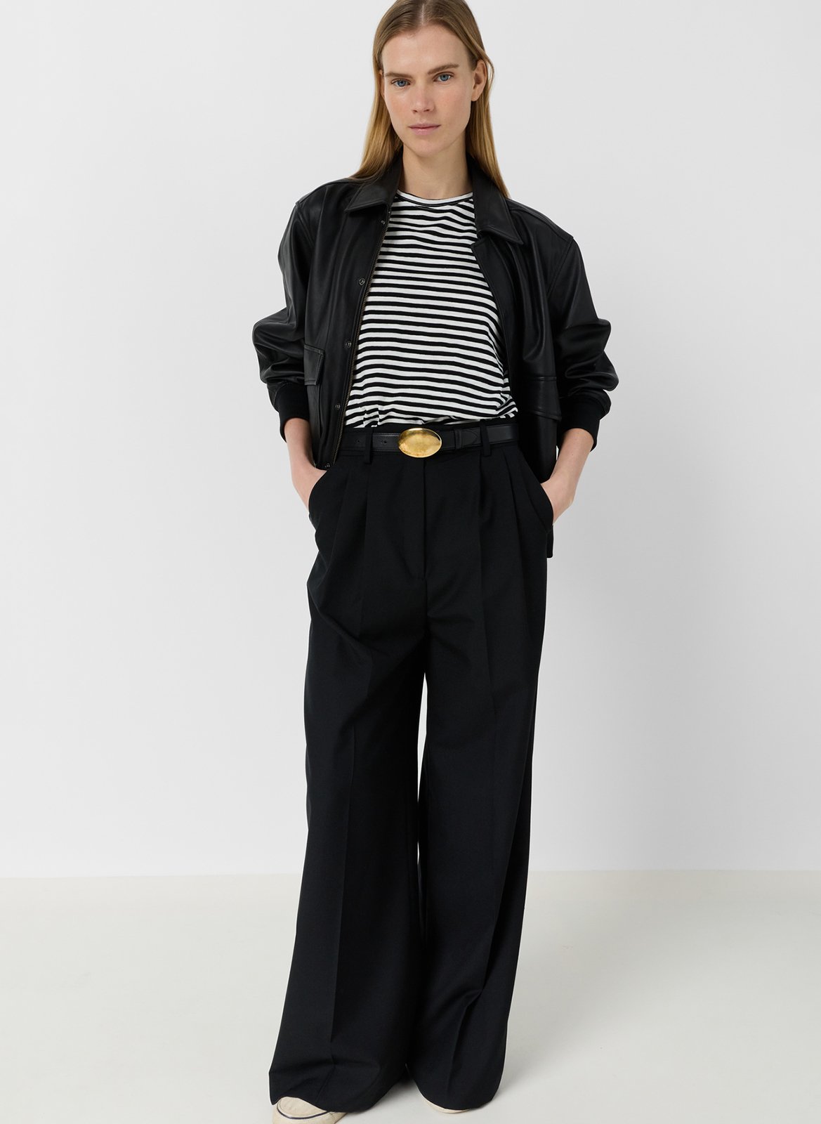 Baumwoll-Pullover mit Rundhalsausschnitt GERARD DAREL Weiss