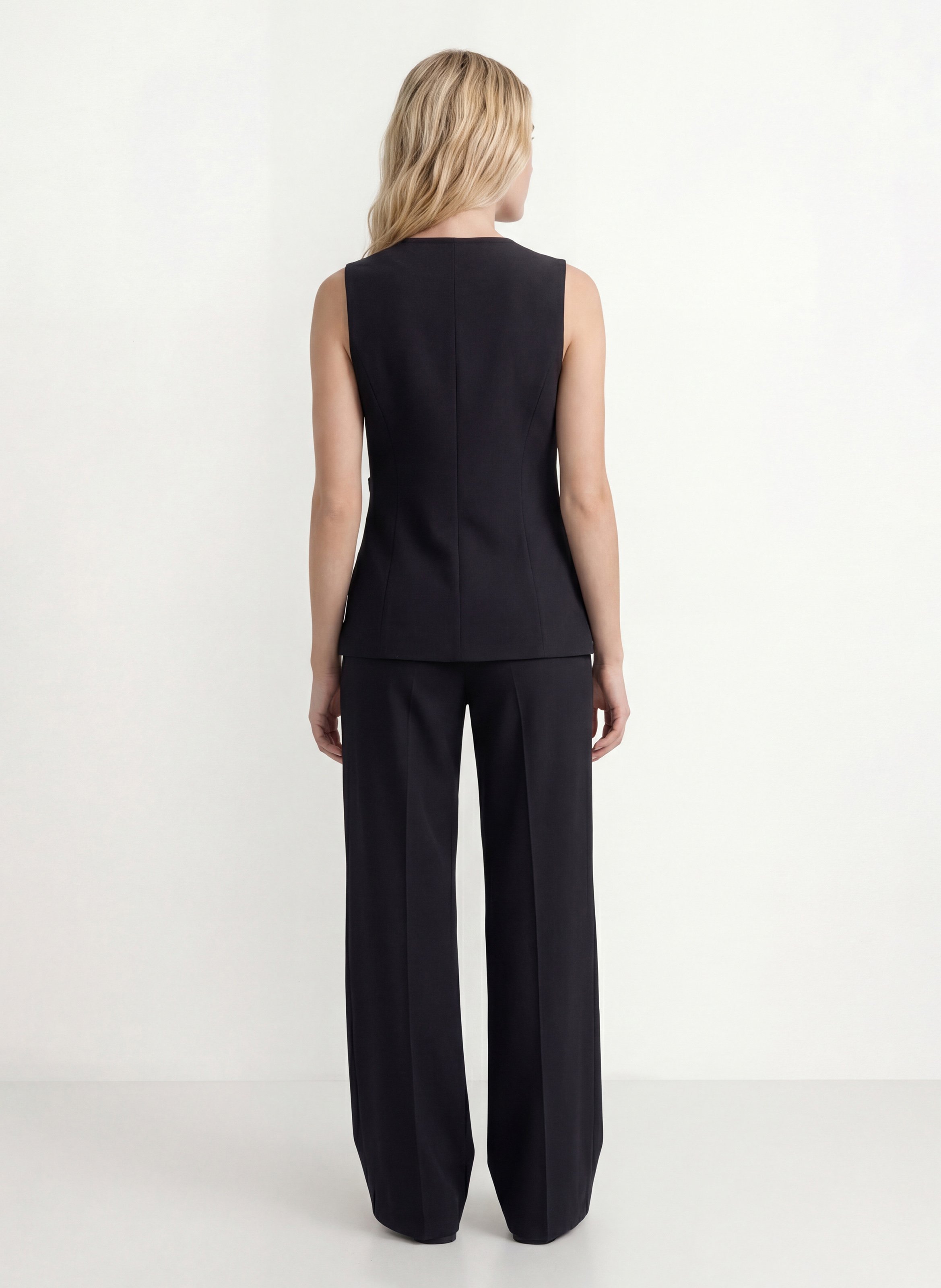 Veste col V  KOOKAI Noir