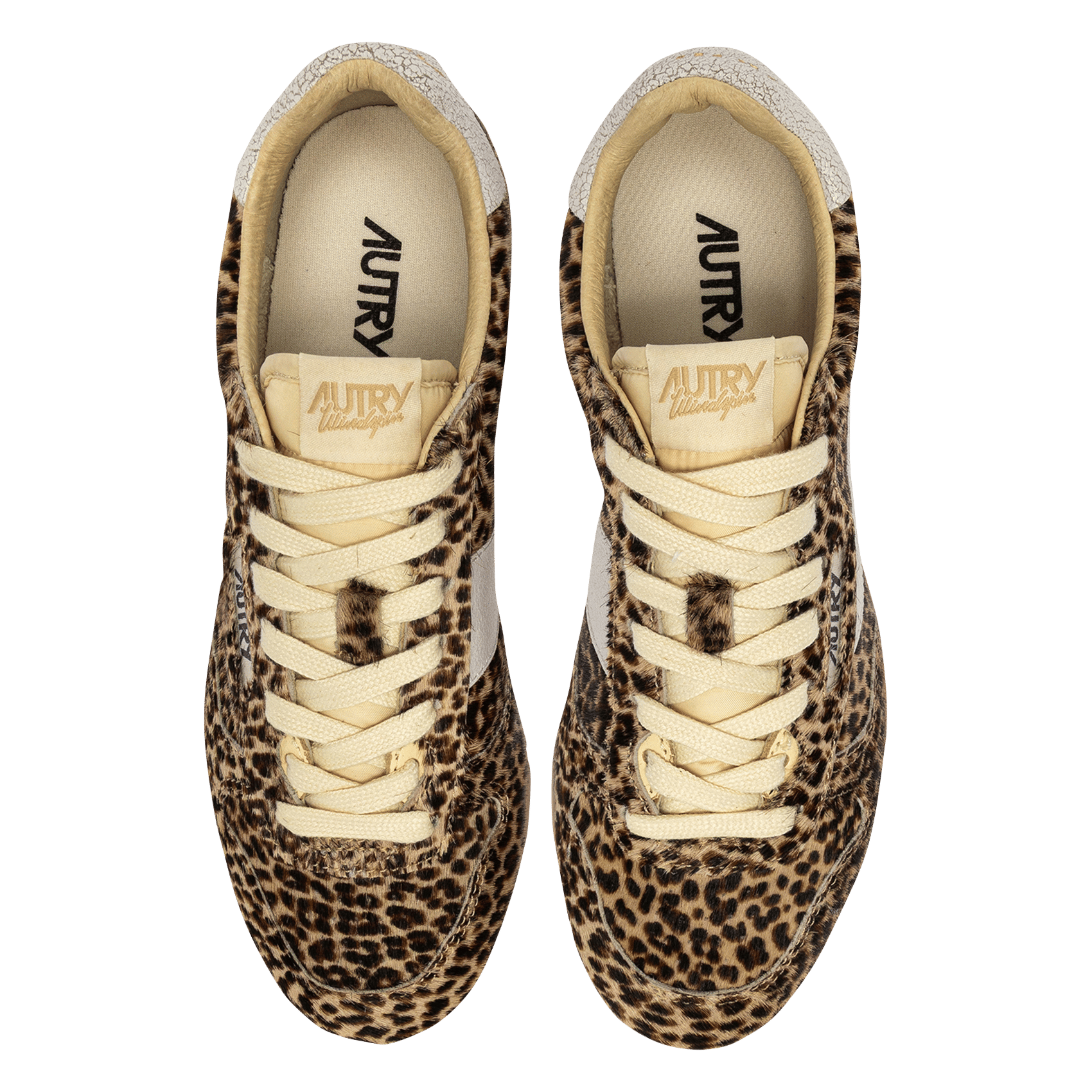 Leather low-top sneakers AUTRY Multicolored