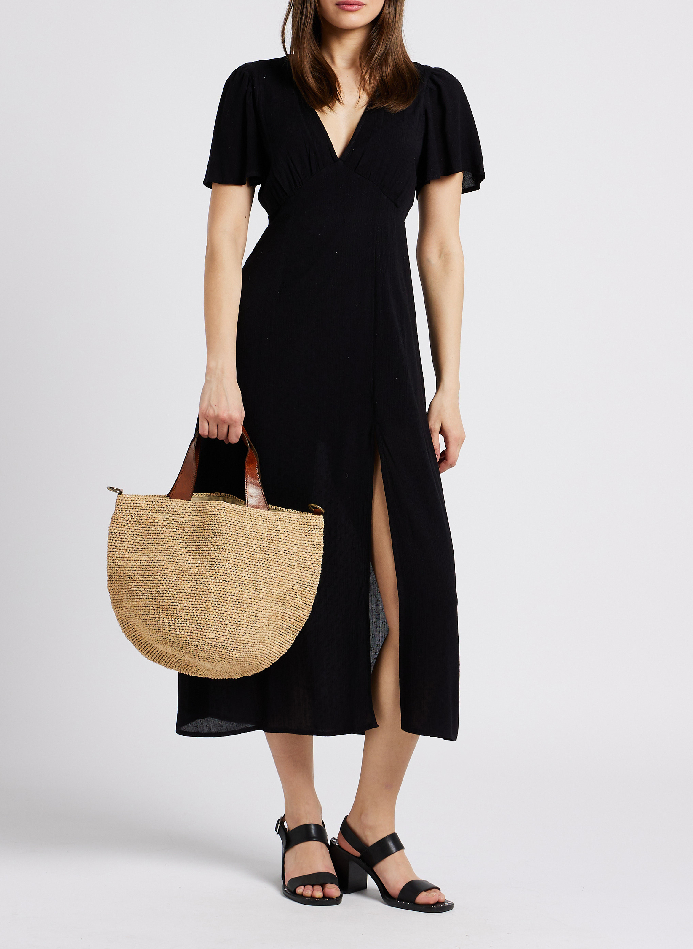 Raffia bag IBELIV Beige
