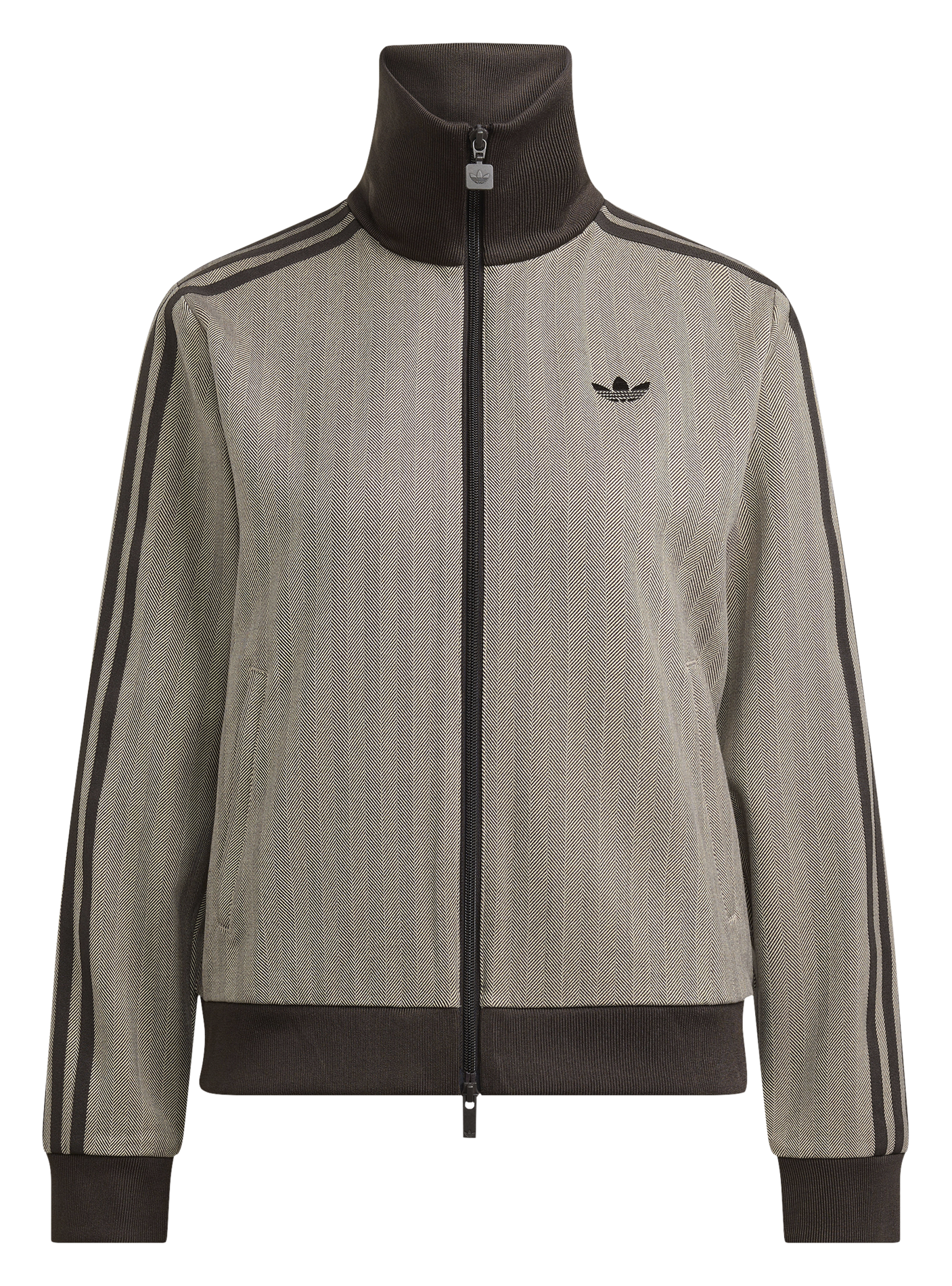Jasje met opstaande kraag ADIDAS Bruin