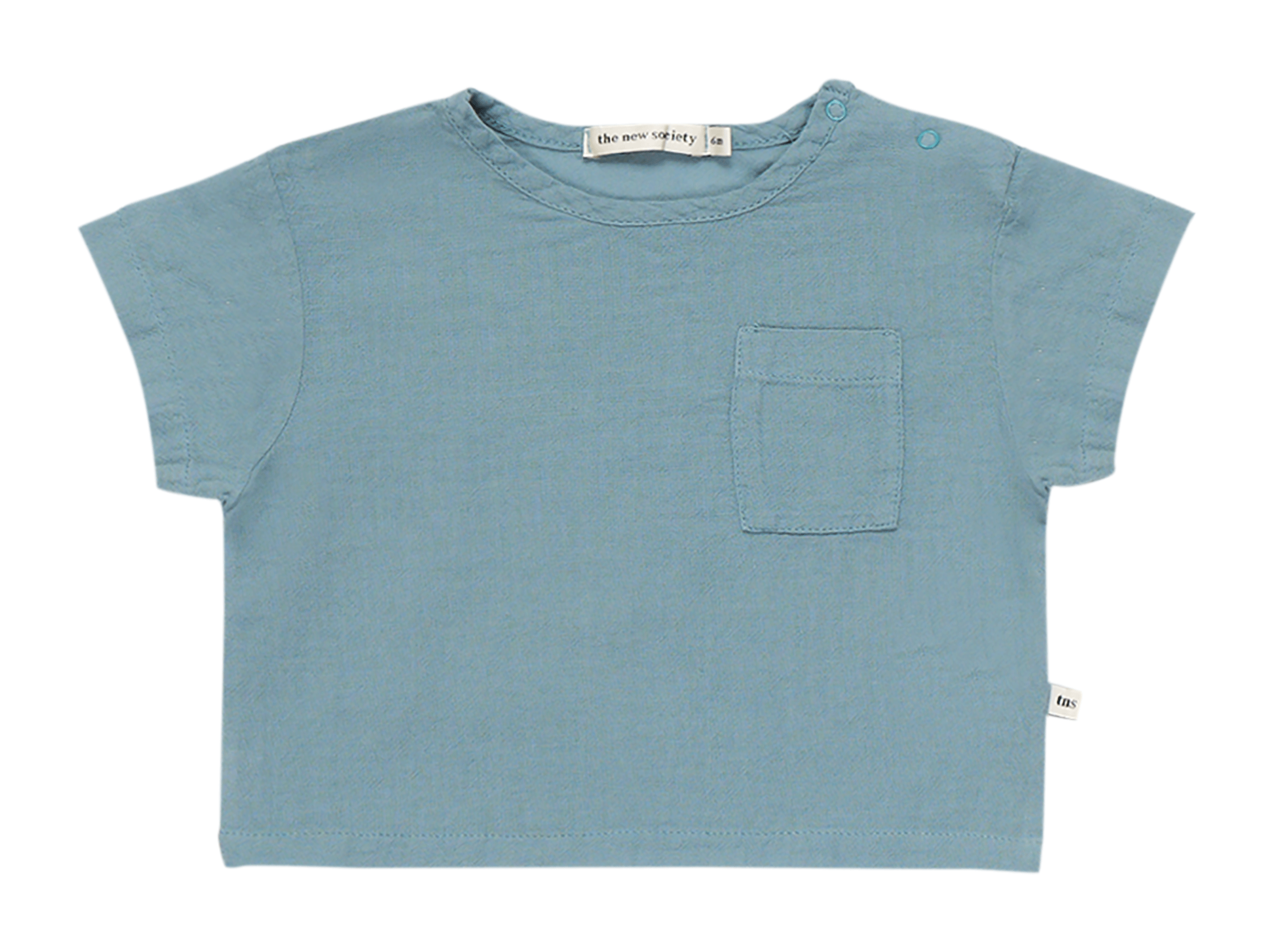 Round-neck organic cotton T-shirt THE NEW SOCIETY