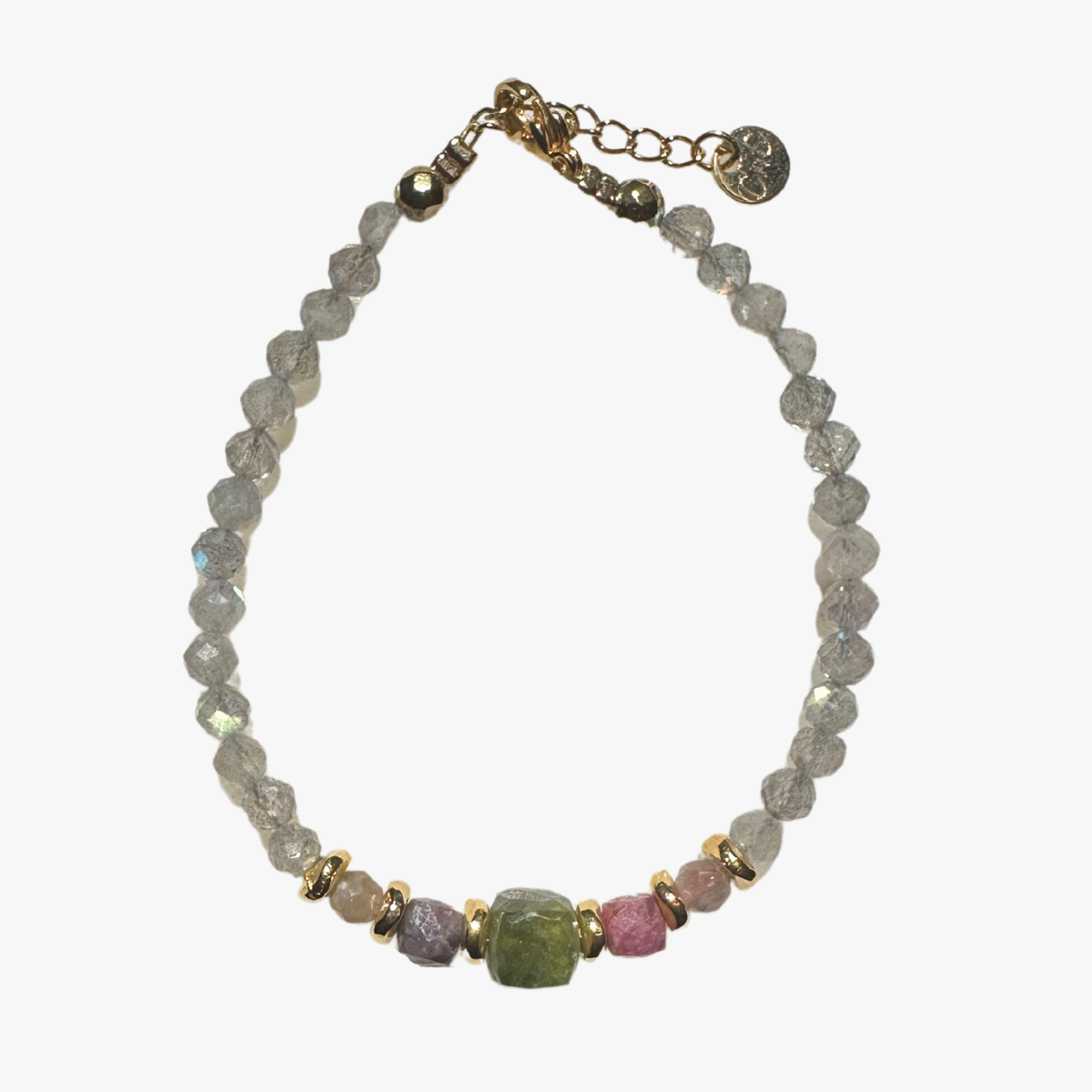 Labradorite bracelet GINANDGER Blue