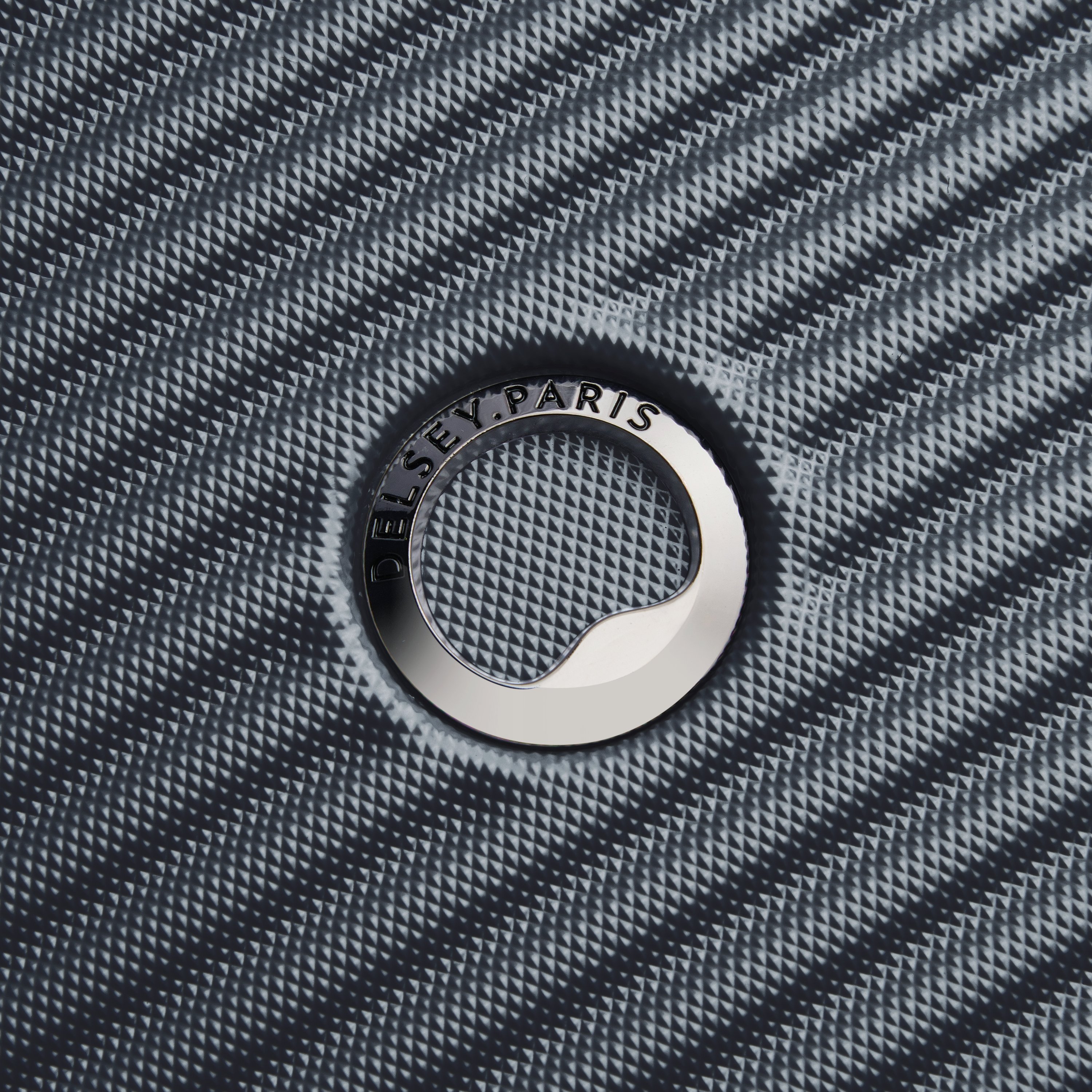 Set of 3 rigid suitcases 55 cm/ 66.5 cm/ 76 cm DELSEY PARIS Grey