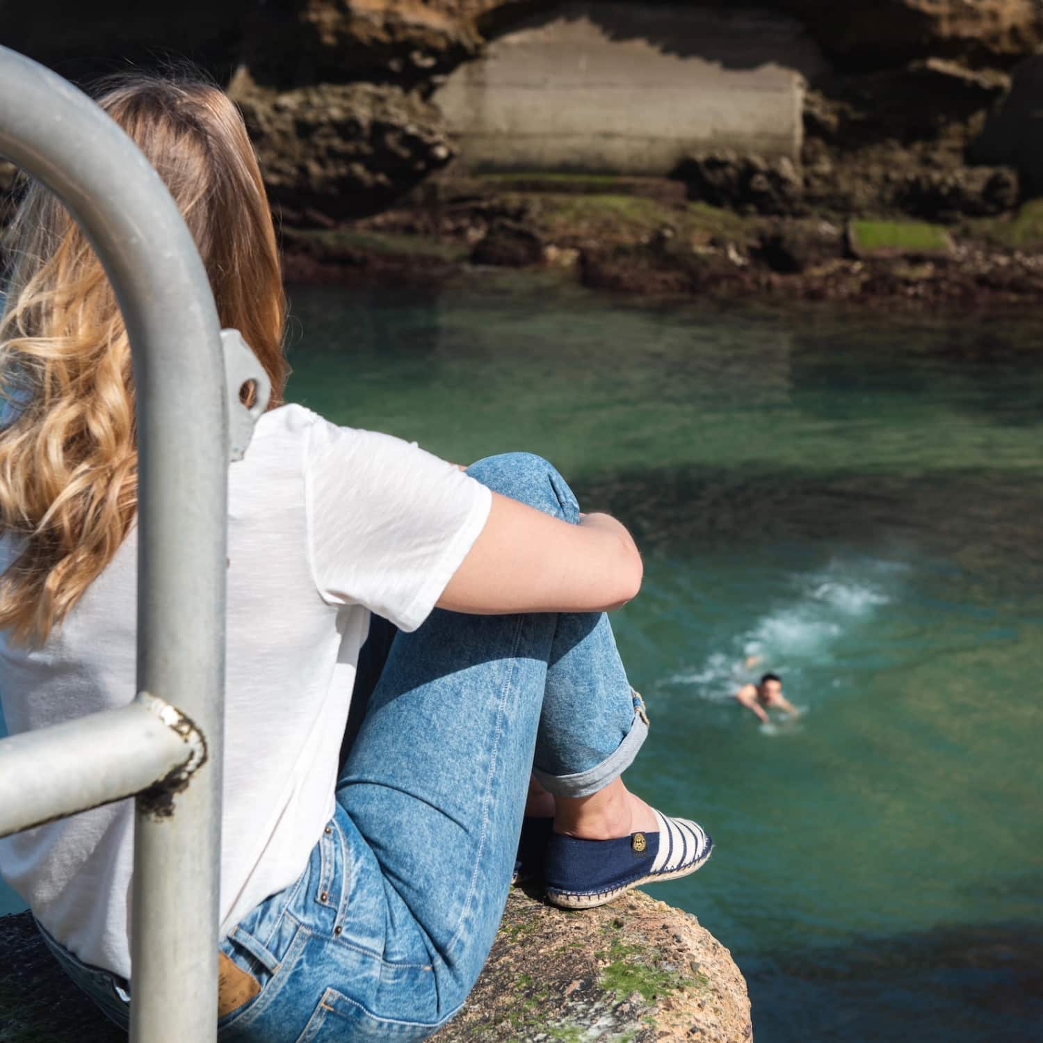 Striped espadrilles ART OF SOULE Blue