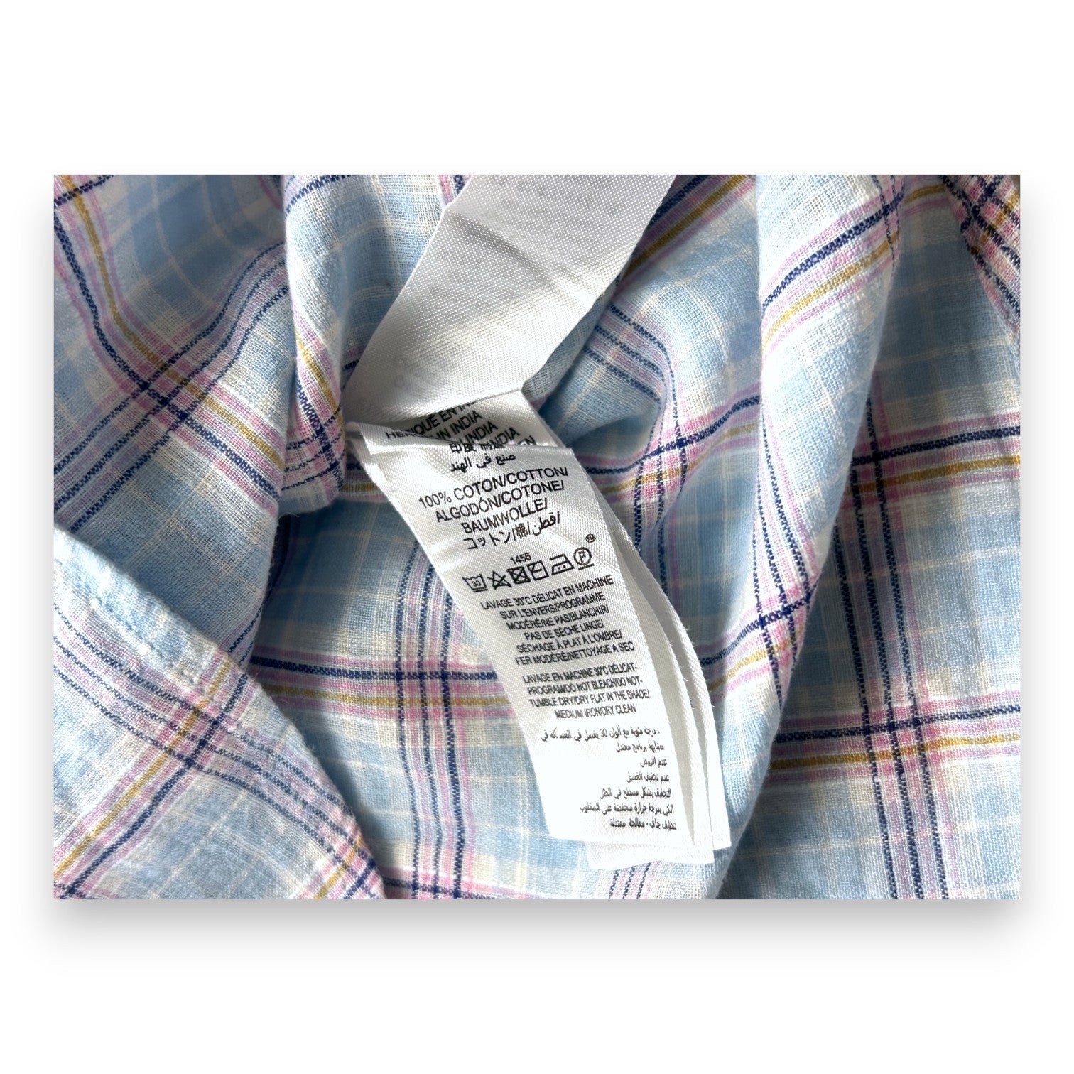 Blue child's shirt - 8 years BONPOINT - Seconde Main Blue