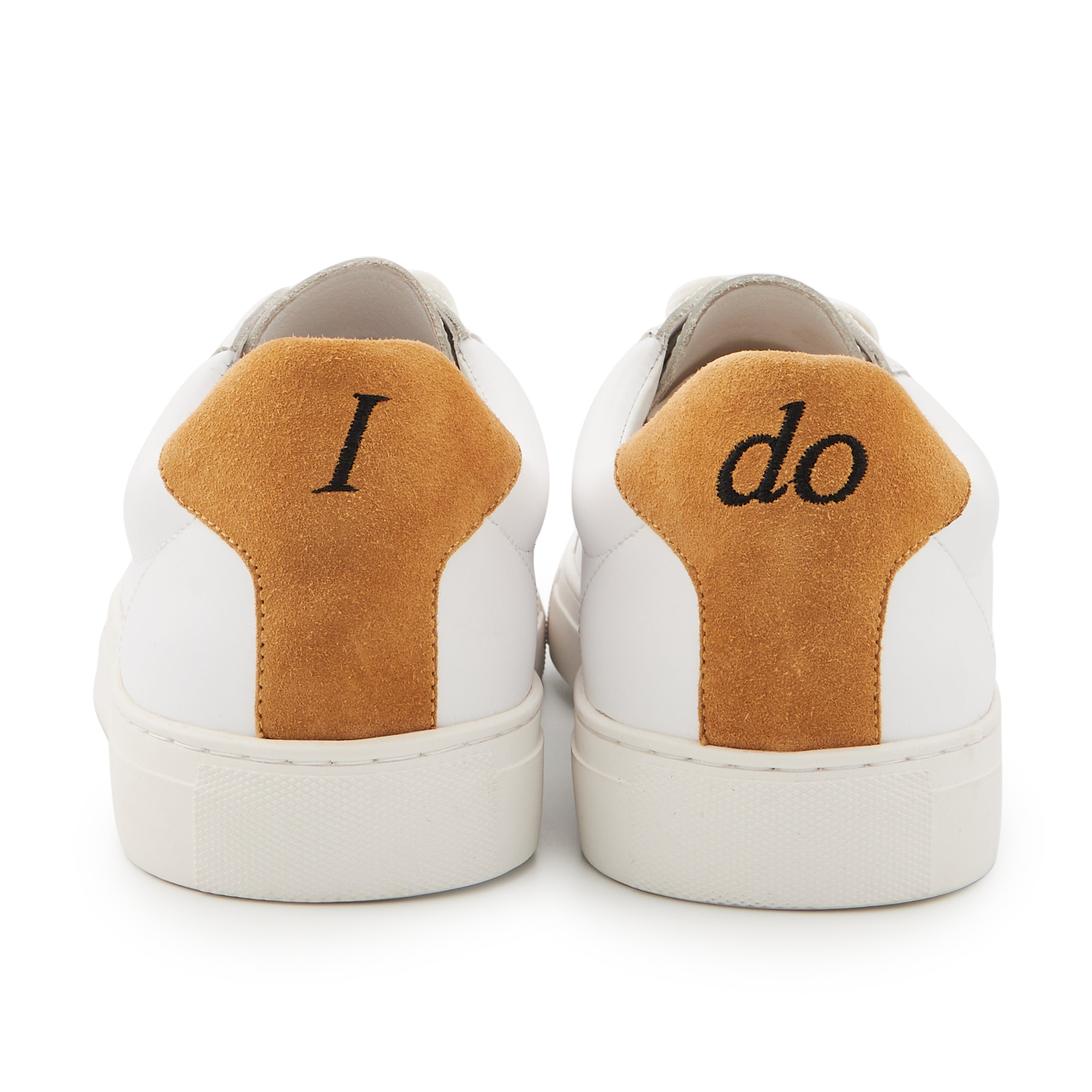 Leather sneakers BONS BAISERS PARIS White