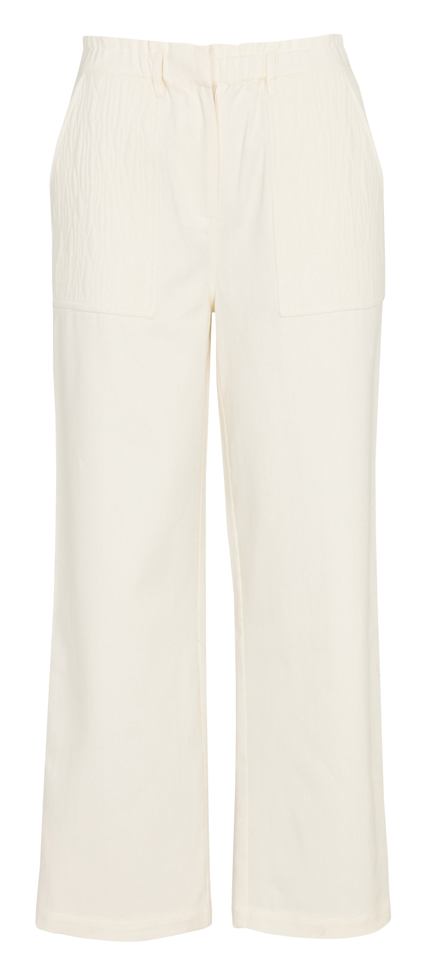 .Jean droit taille haute en coton bio LOUISE MISHA Beige