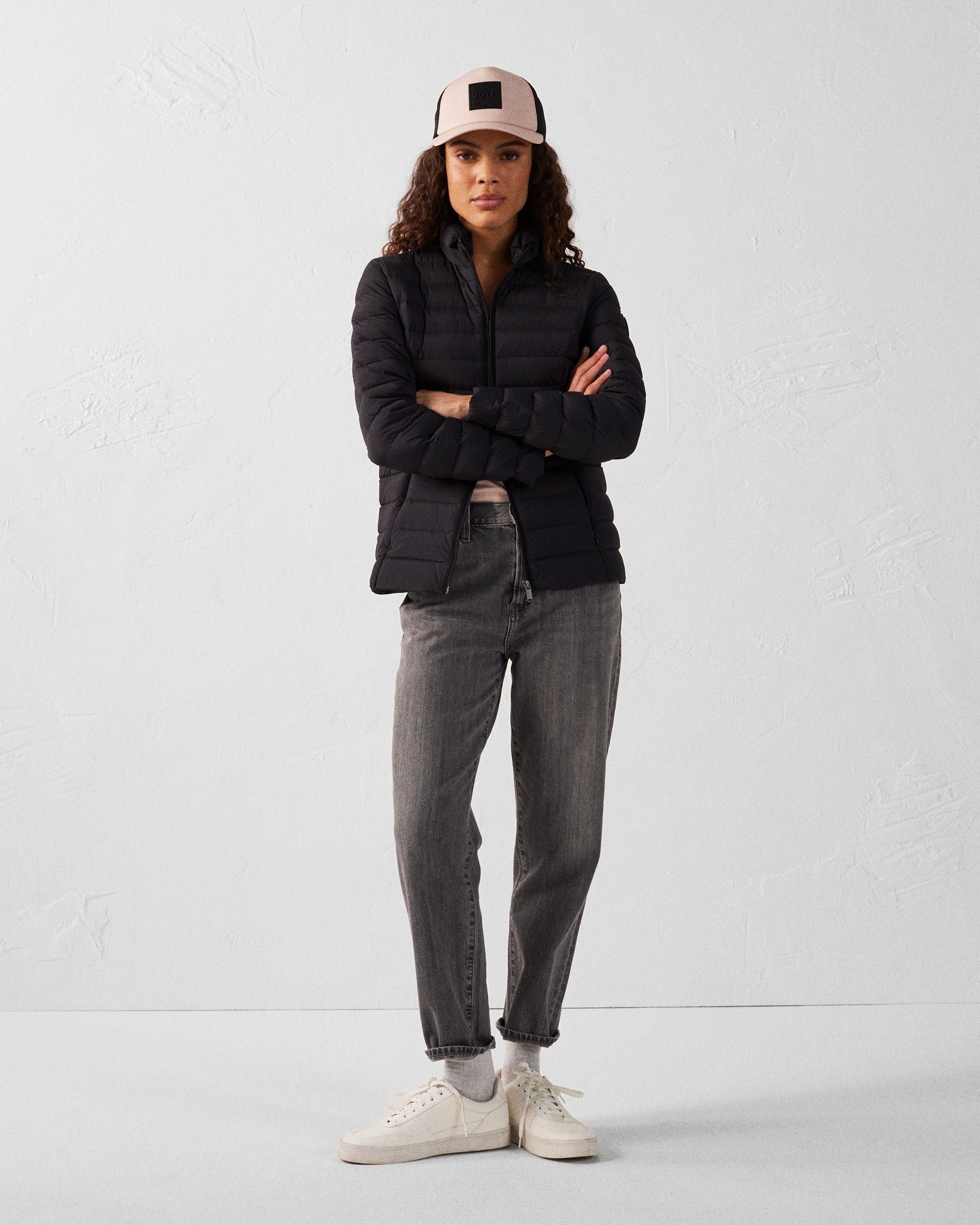 Lightweight stretch down jacket Maia JOTT Black