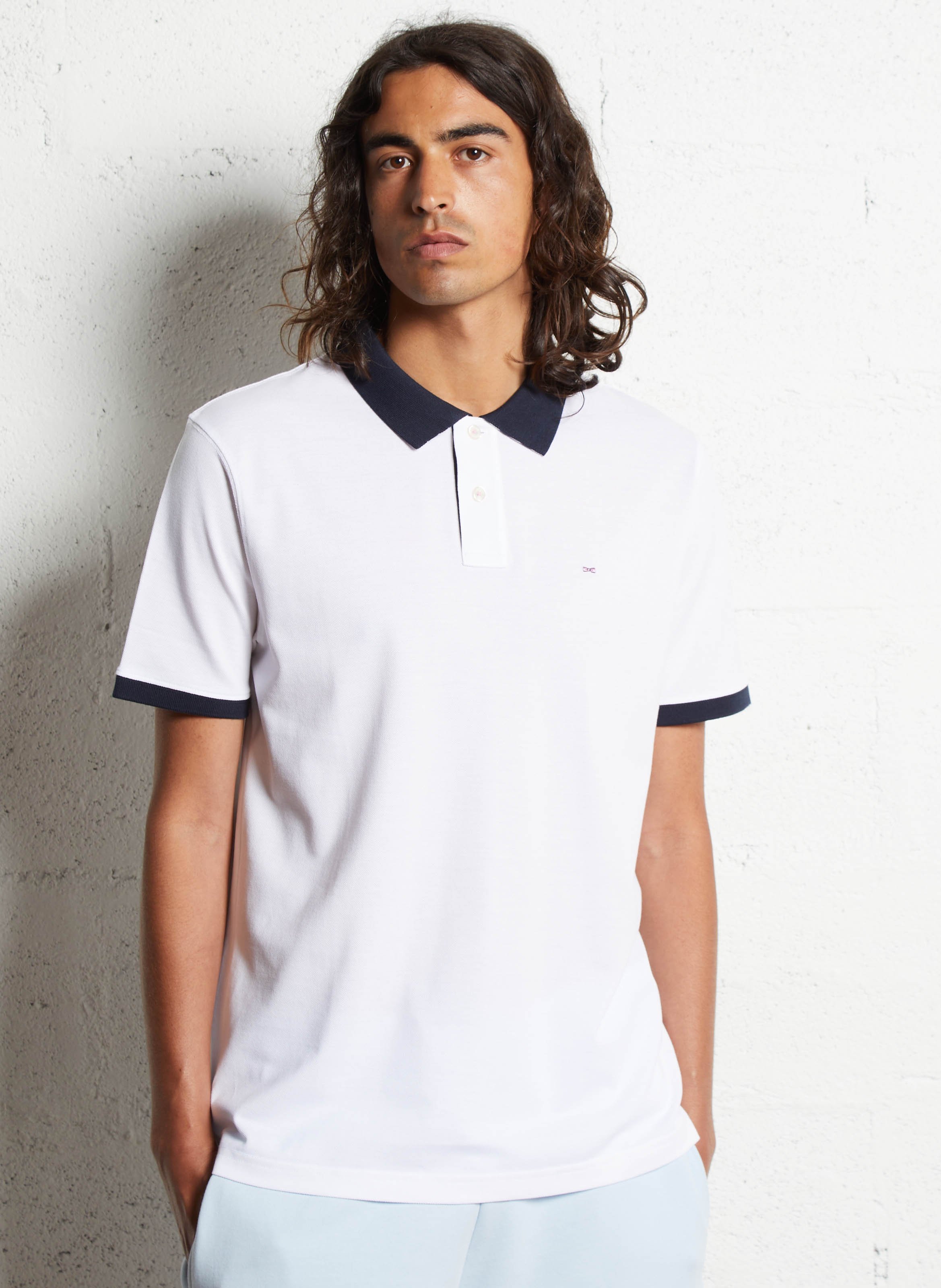 Polo droit en coton EDEN PARK