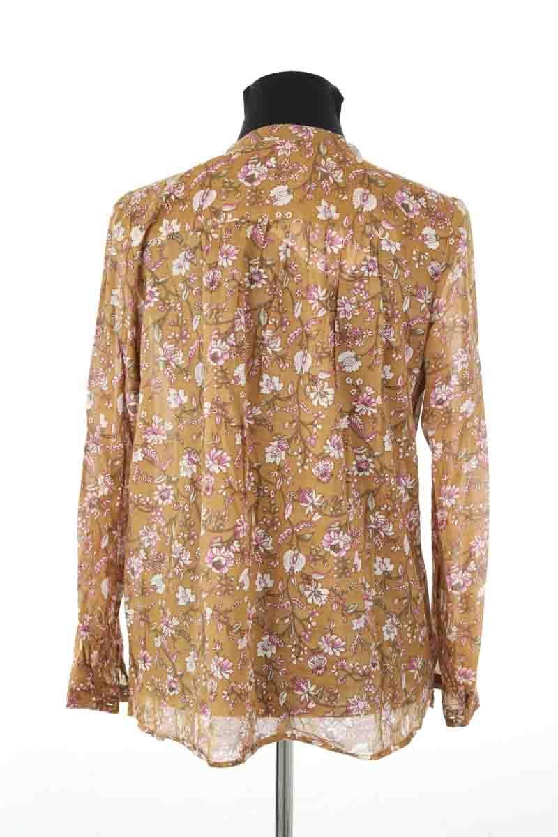 Cotton blouse ISABEL MARANT ÉTOILE - SECONDE MAIN Brown
