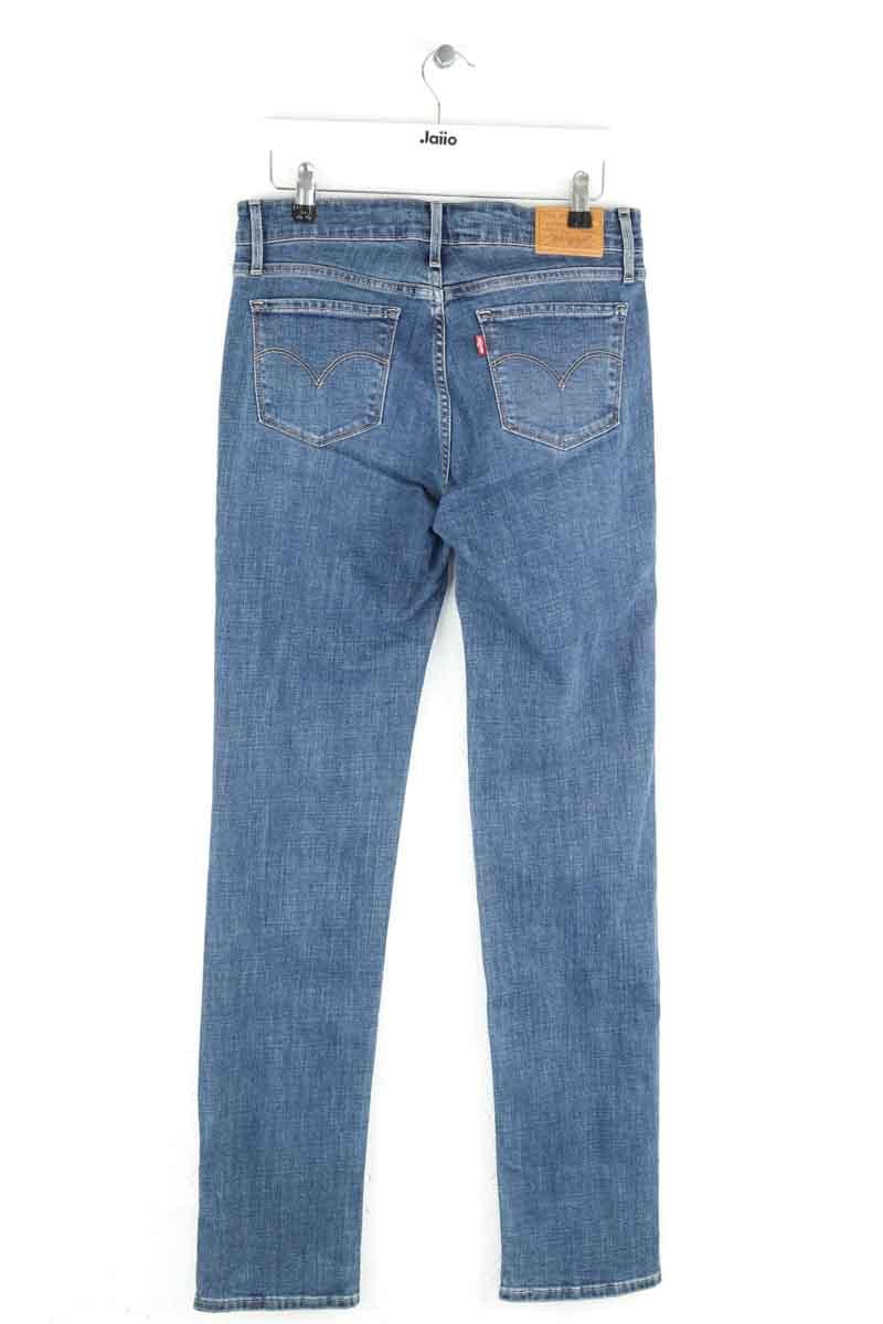Cotton skinny jeans LEVI'S - Seconde main Blue