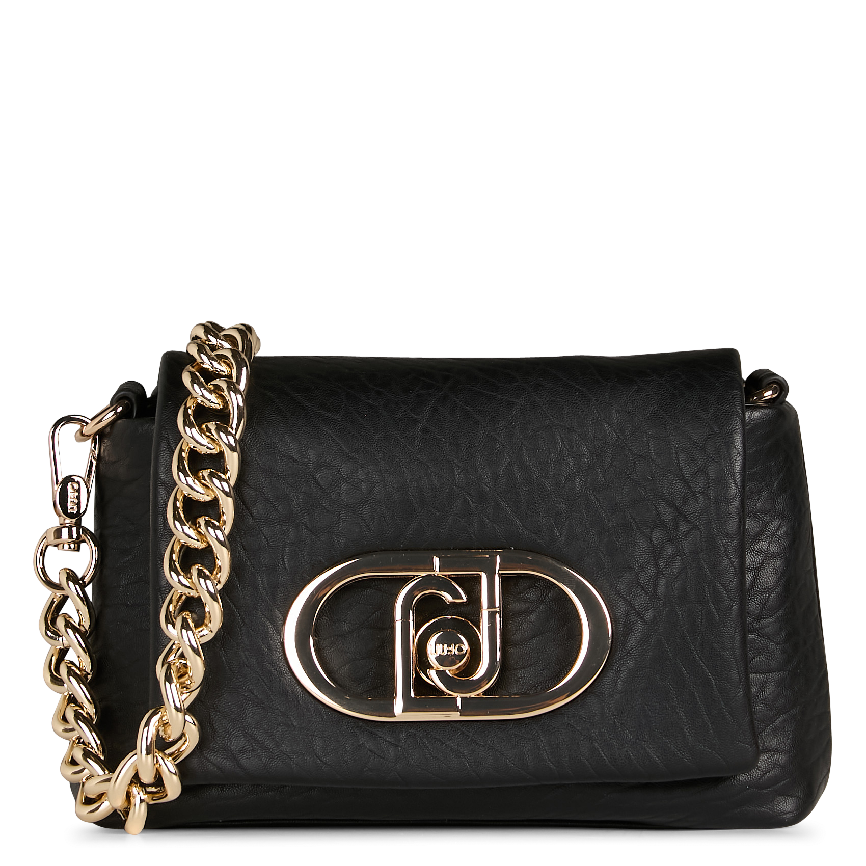 Sac bandoulière aspect cuir LIU JO Noir