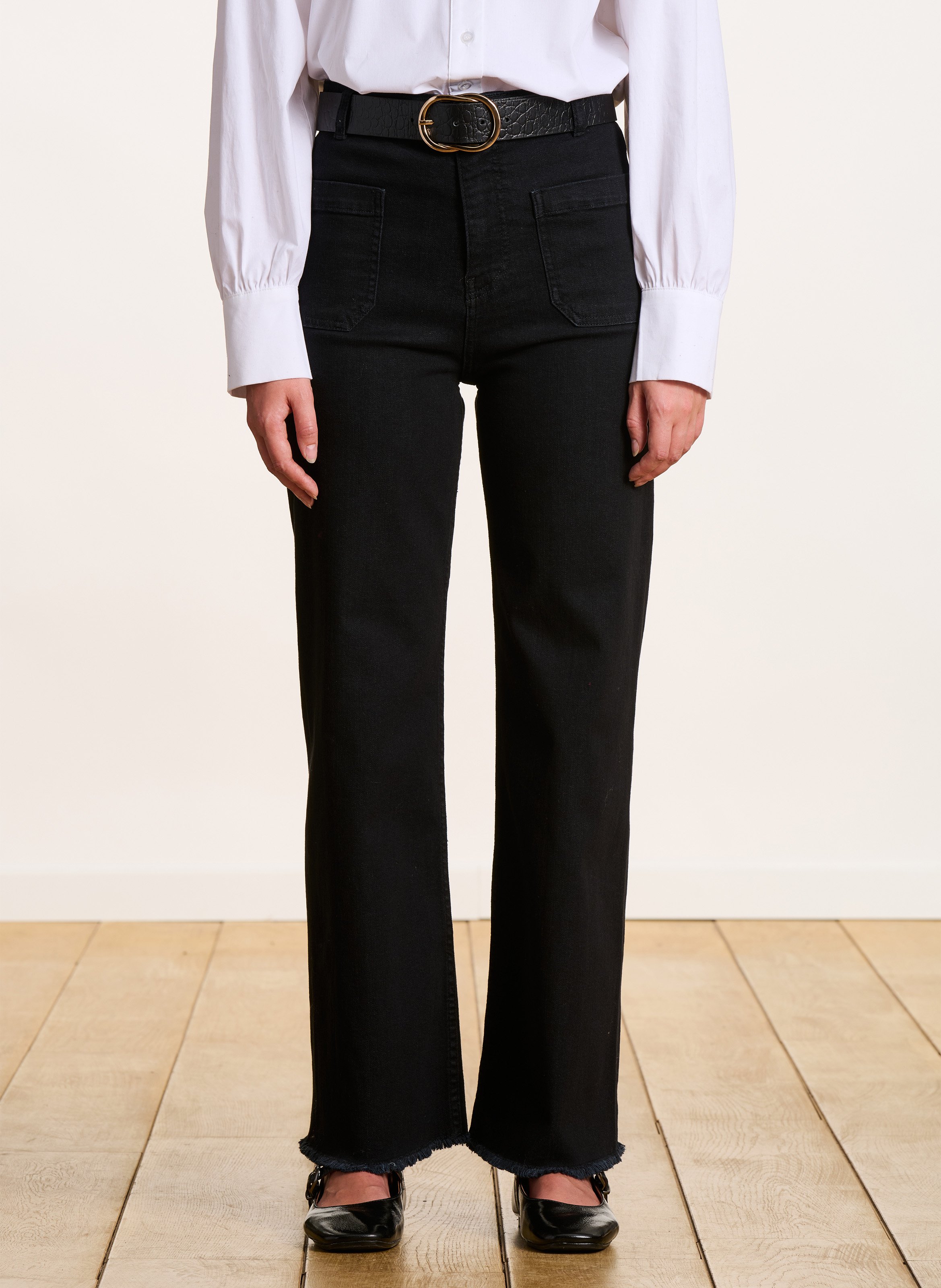 Jean coupe large LA FEE MARABOUTEE