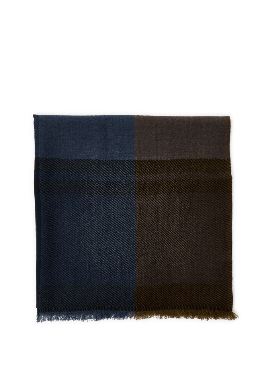Checked wool scarf SAISON 1865 Multicolored