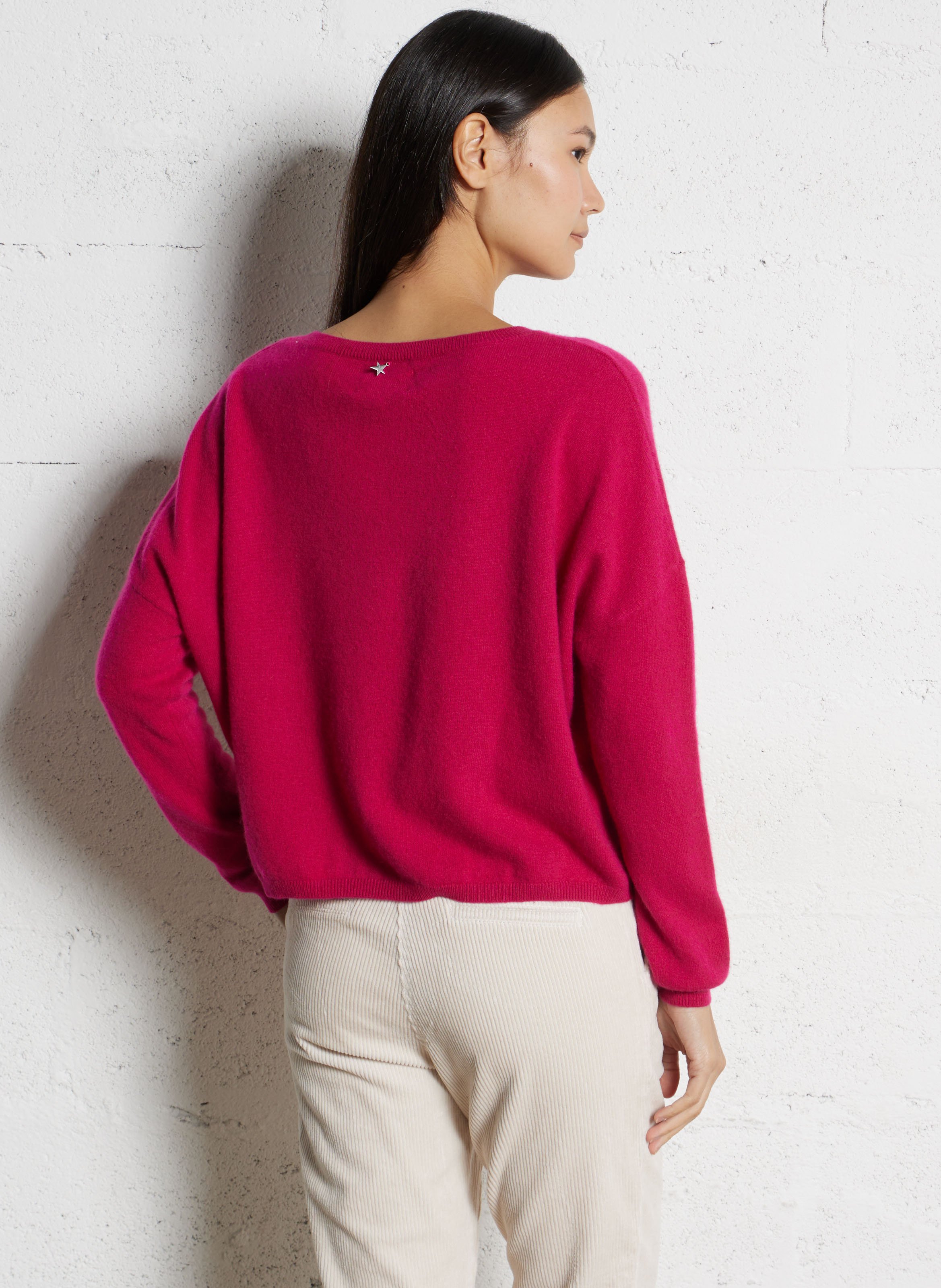 Delamour - Kaschmirpullover SUD EXPRESS Rot