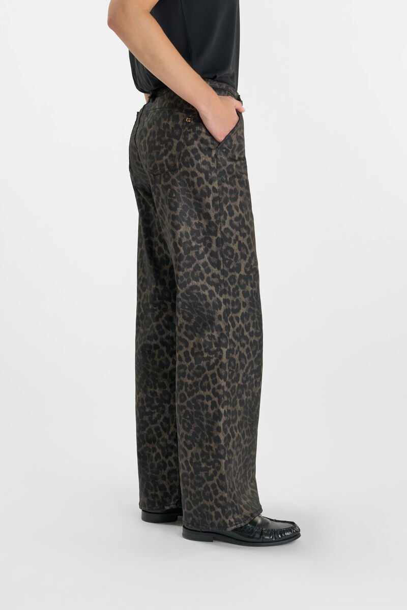 Flared pants LE TEMPS DES CERISES Black