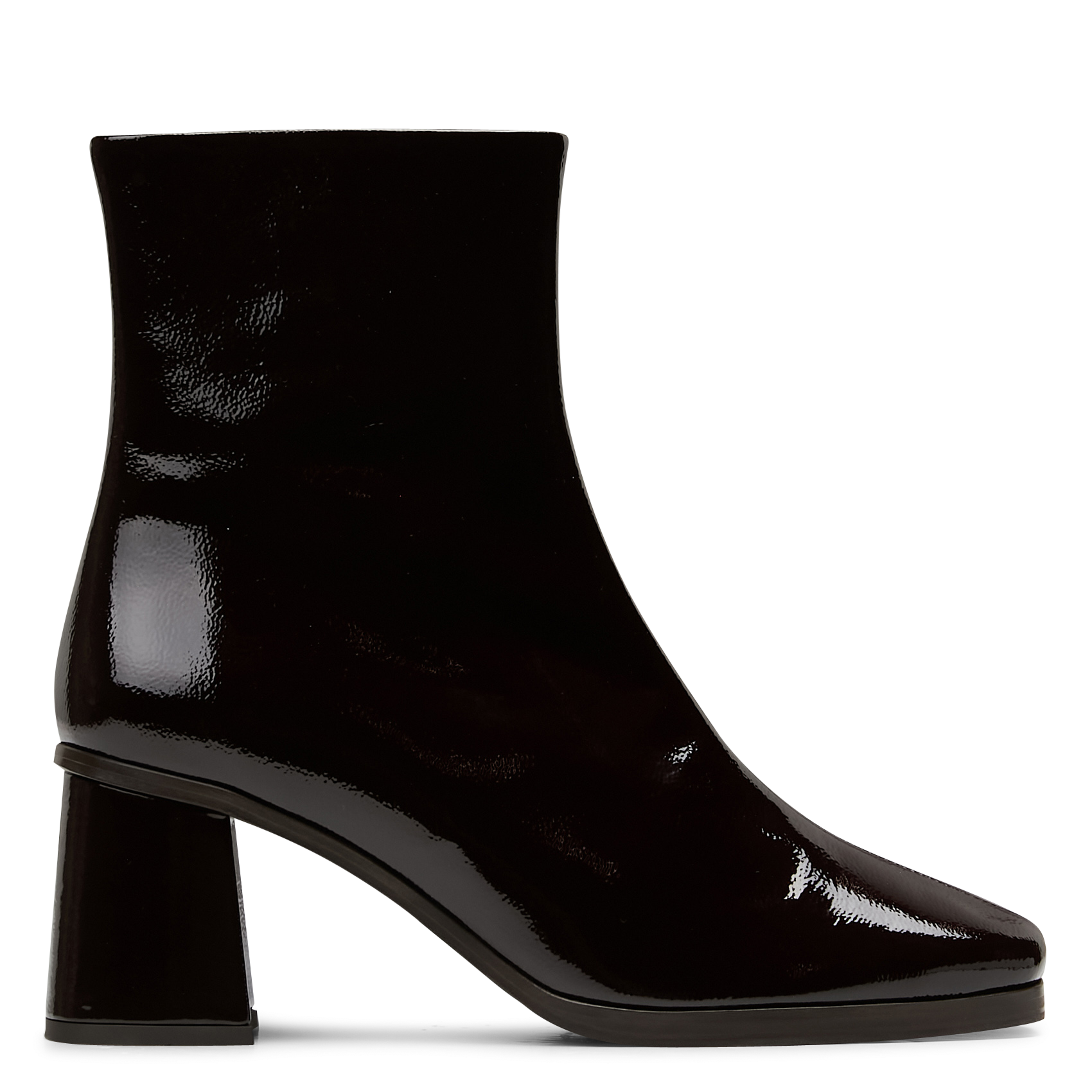 Bottines en cuir vernis BOBBIES Rouge
