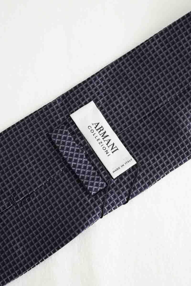 Tie ARMANI - SECONDE MAIN Blue
