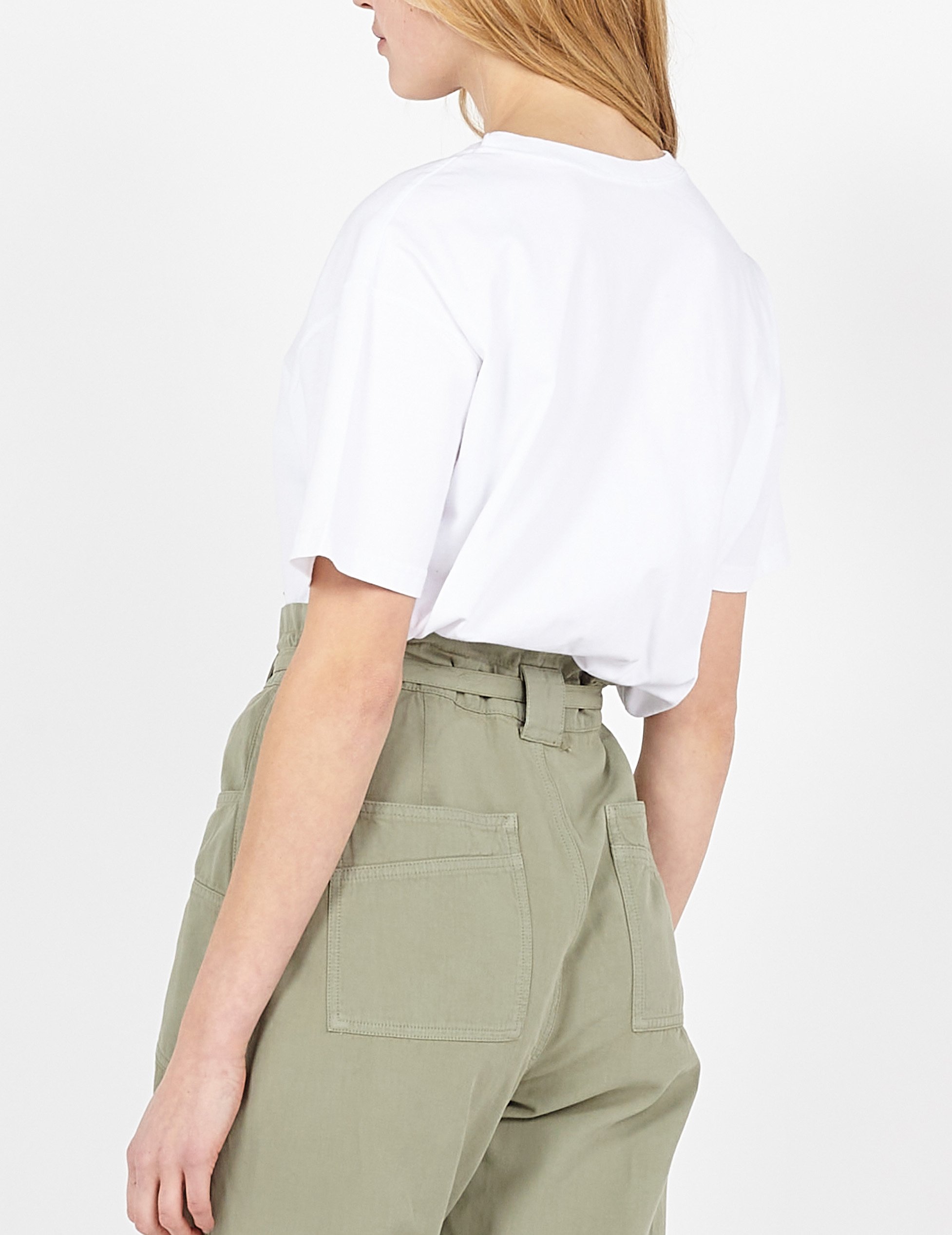 Loose-fit round-neck cotton T-shirt AMERICAN VINTAGE