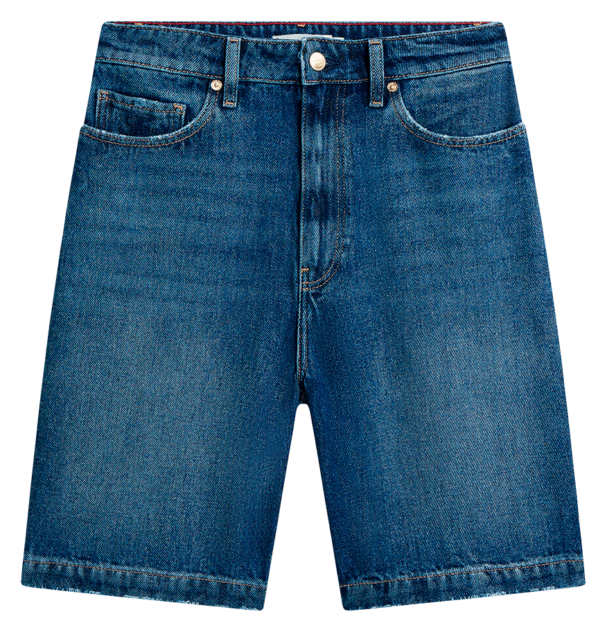 Gerade geschnitte Bermudashorts TOMMY HILFIGER Blau