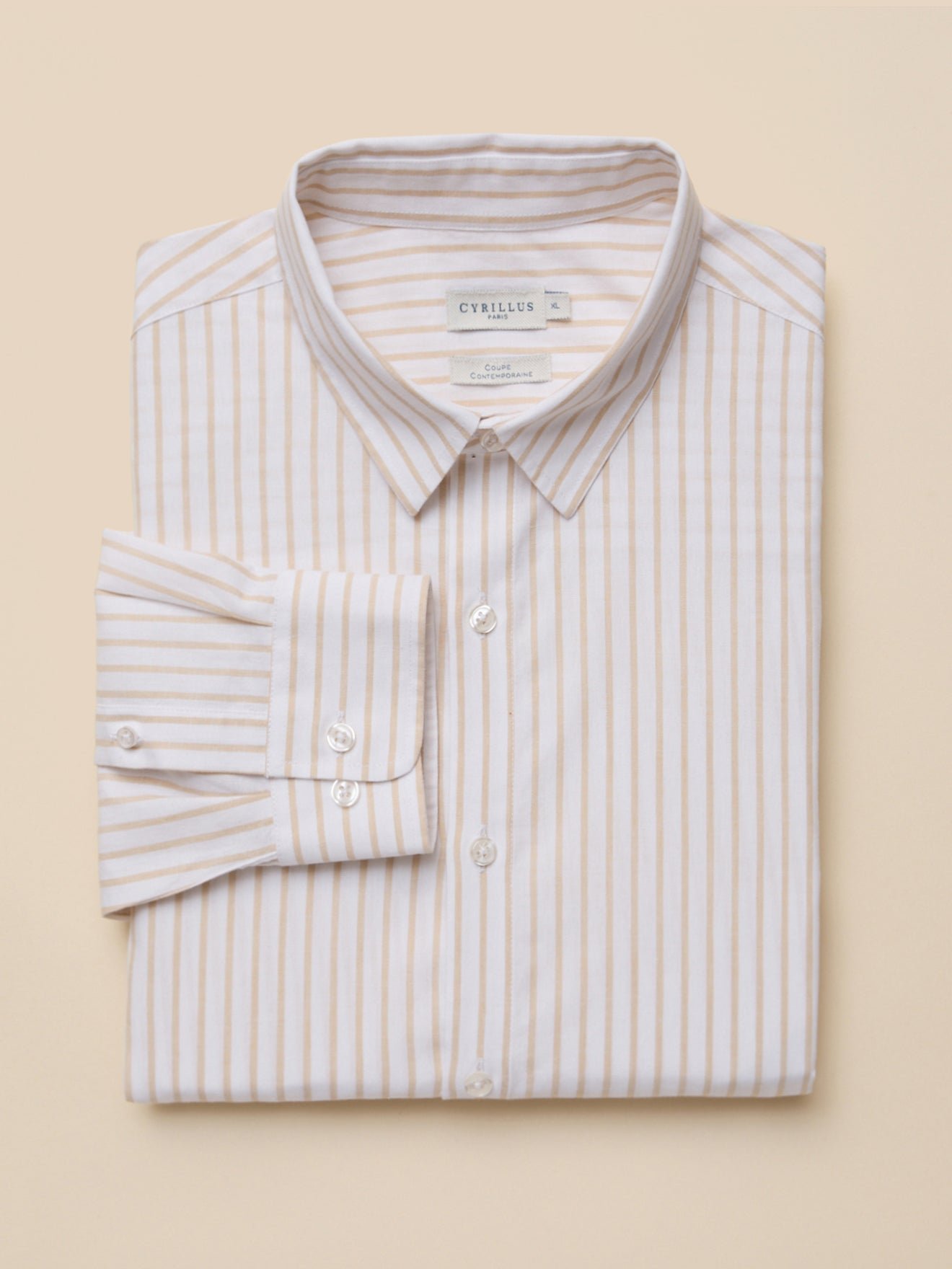 Contemporary cut striped shirt CYRILLUS