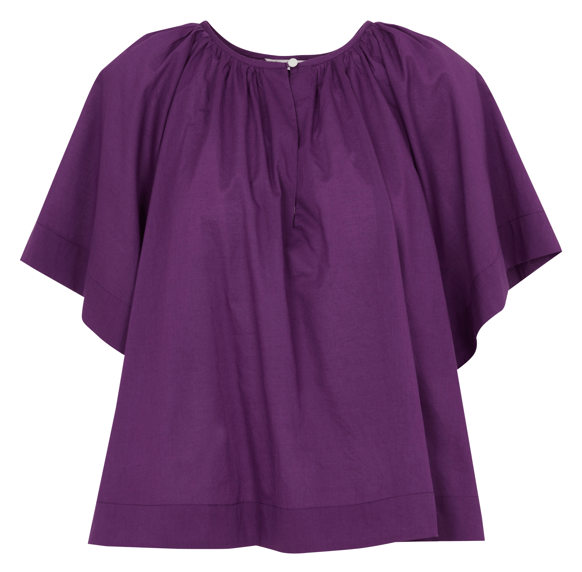 Blouse col rond en coton BELLEPIECE