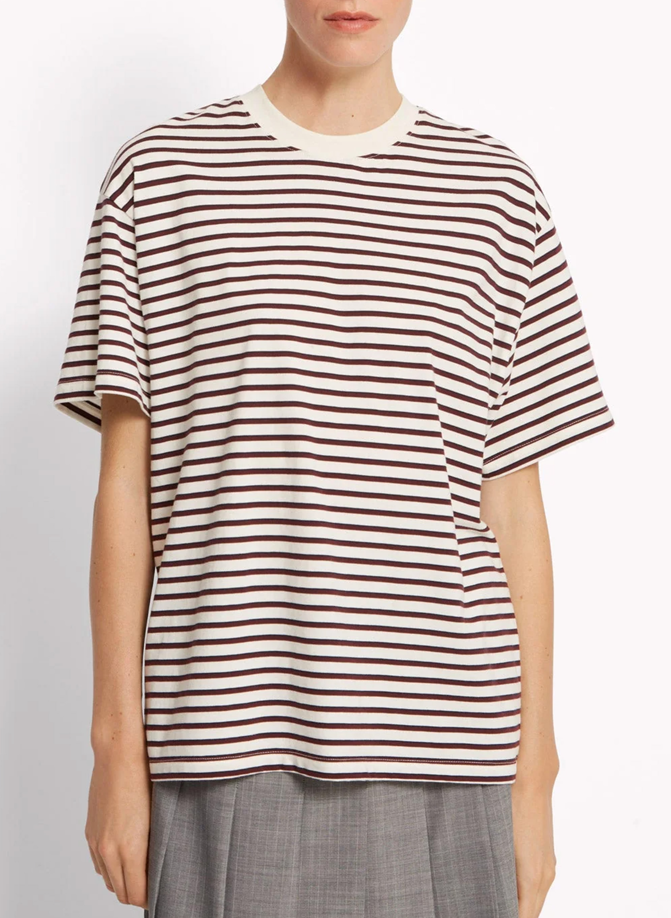 Camiliday round-neck sleeveless cotton top ROSEANNA Beige