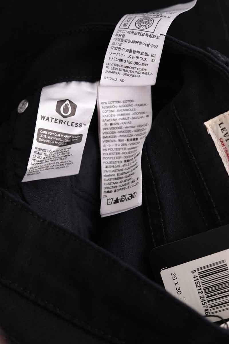 Cropped slim jeans with studs LEVI'S - Seconde main Black