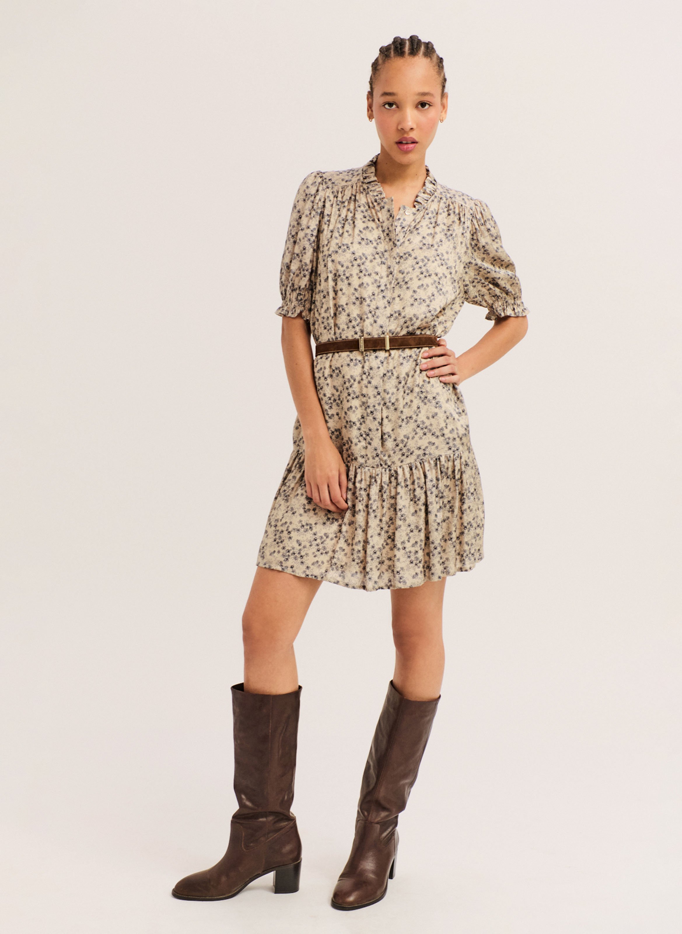 Kurzkleid PABLO Beige