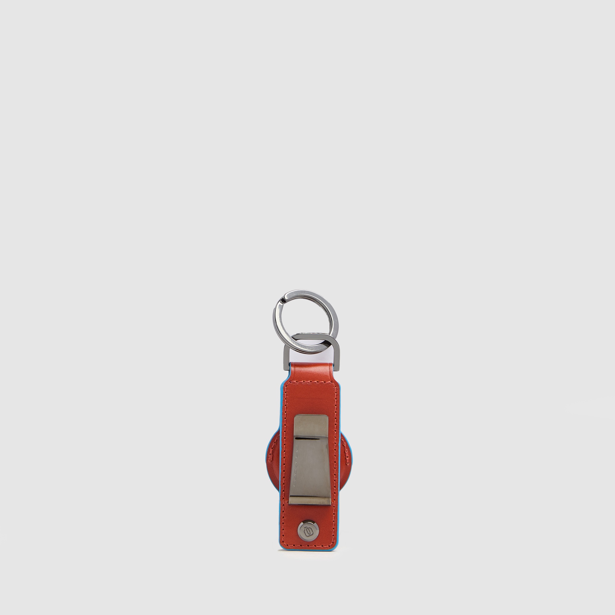 Keychain for airtag® and connequ 4.0 PIQUADRO Brown
