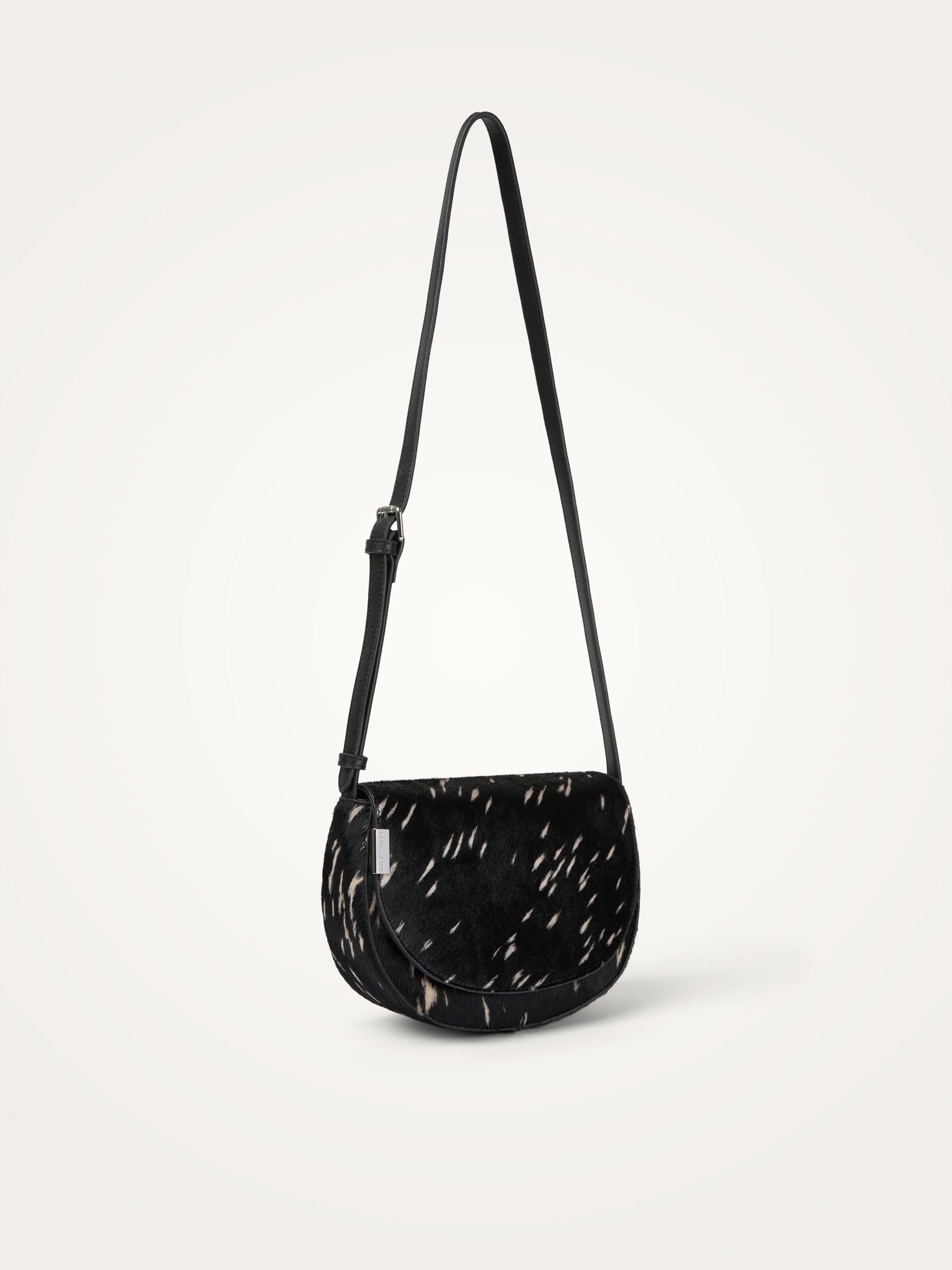 Flap shoulder bag VANESSA WU Black