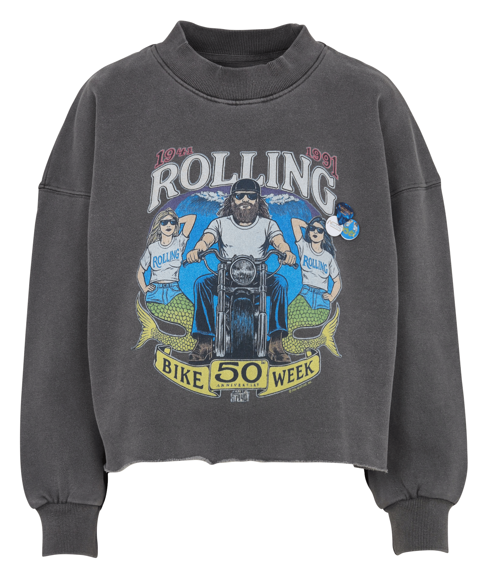 Round-neck cotton sweatshirt NEWTONE