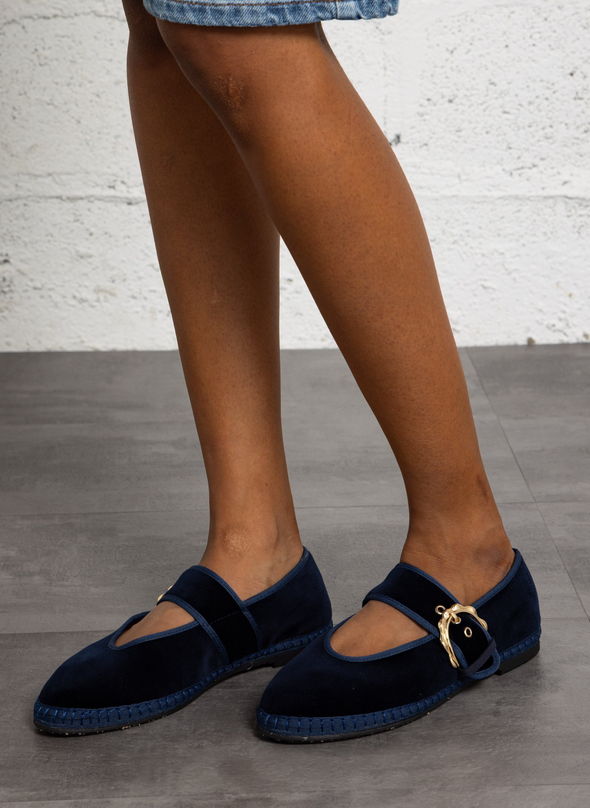 Ballerines à bride FLABELUS Bleu