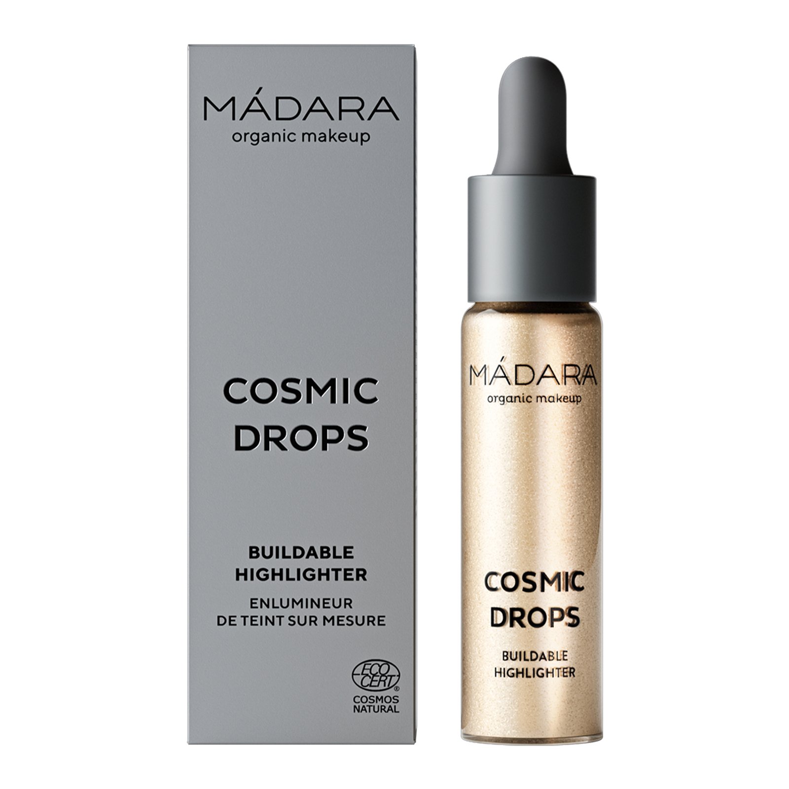 COSMIC DROPS Enlumineur Liquide Modulable MÁDARA #1 naked chromosphere