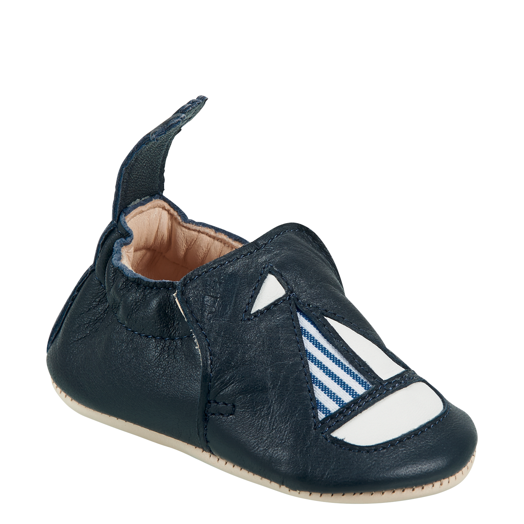 Chaussons en cuir EASY PEASY Bleu