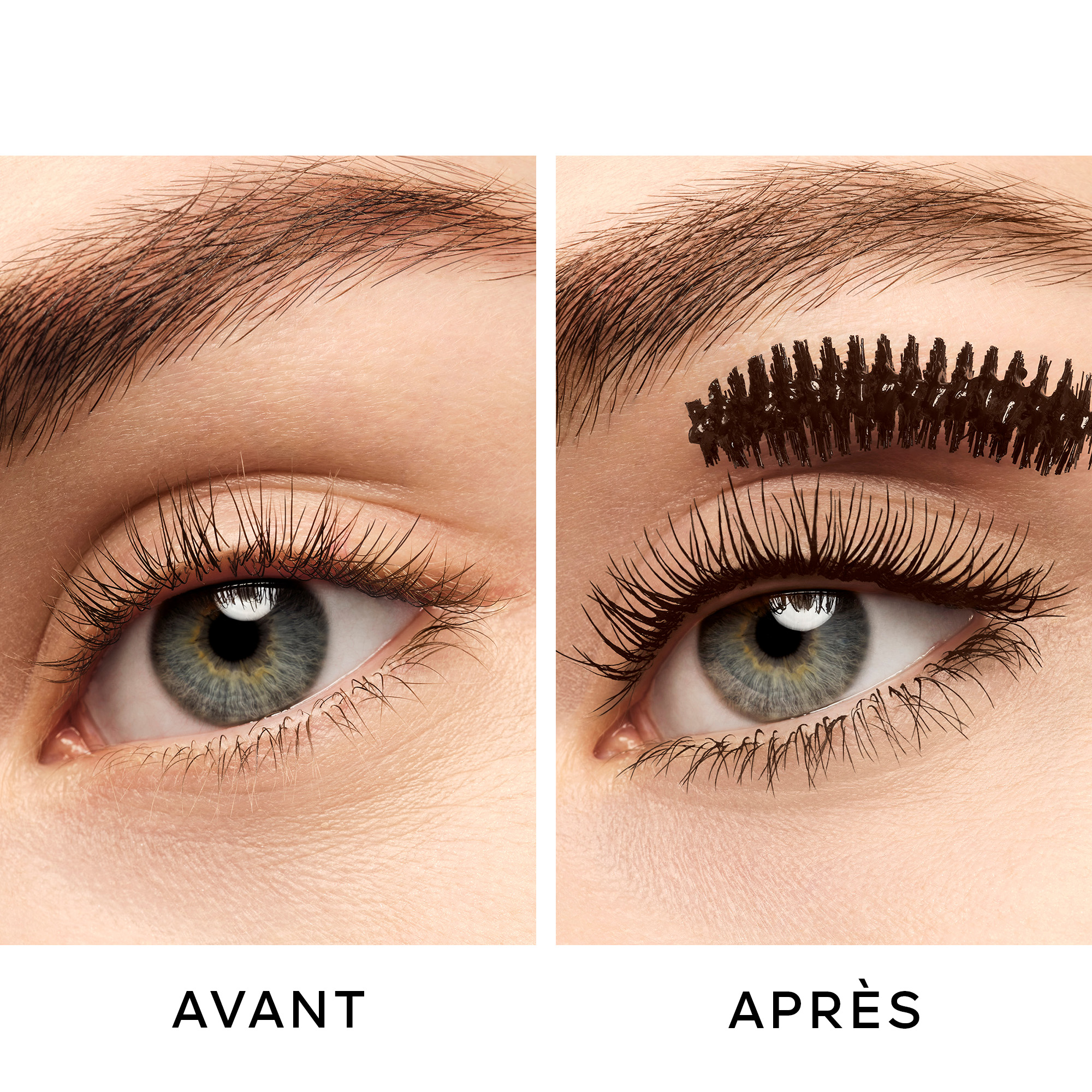 NOIR G Intensive Volumenmascara mit gebogener Bürste für 24 Stunden Halt GUERLAIN Marron